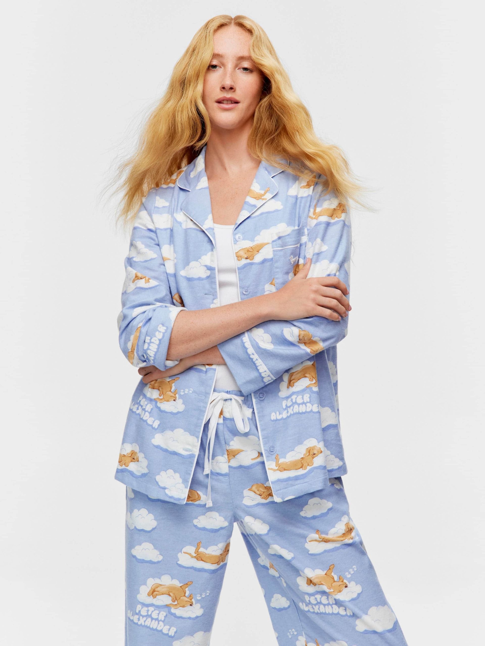 Penny On A Cloud Classic Flannelette Pj Set multi