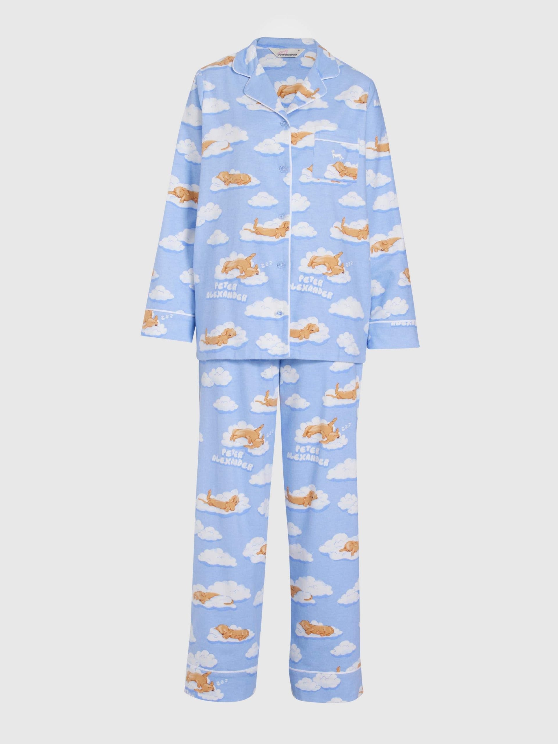 Penny On A Cloud Classic Flannelette Pj Set multi