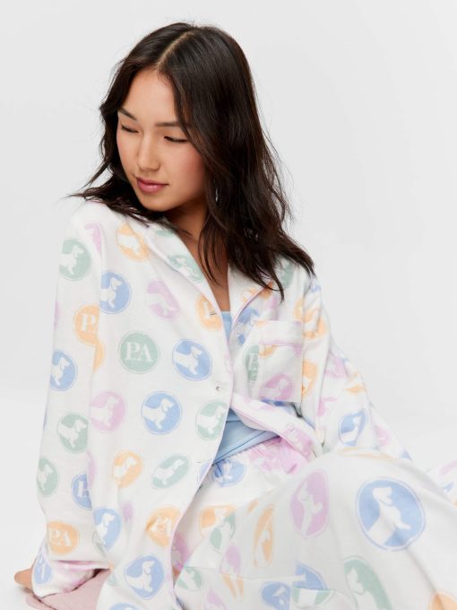 Penny Spot Classic Flannelette Pj Set multi