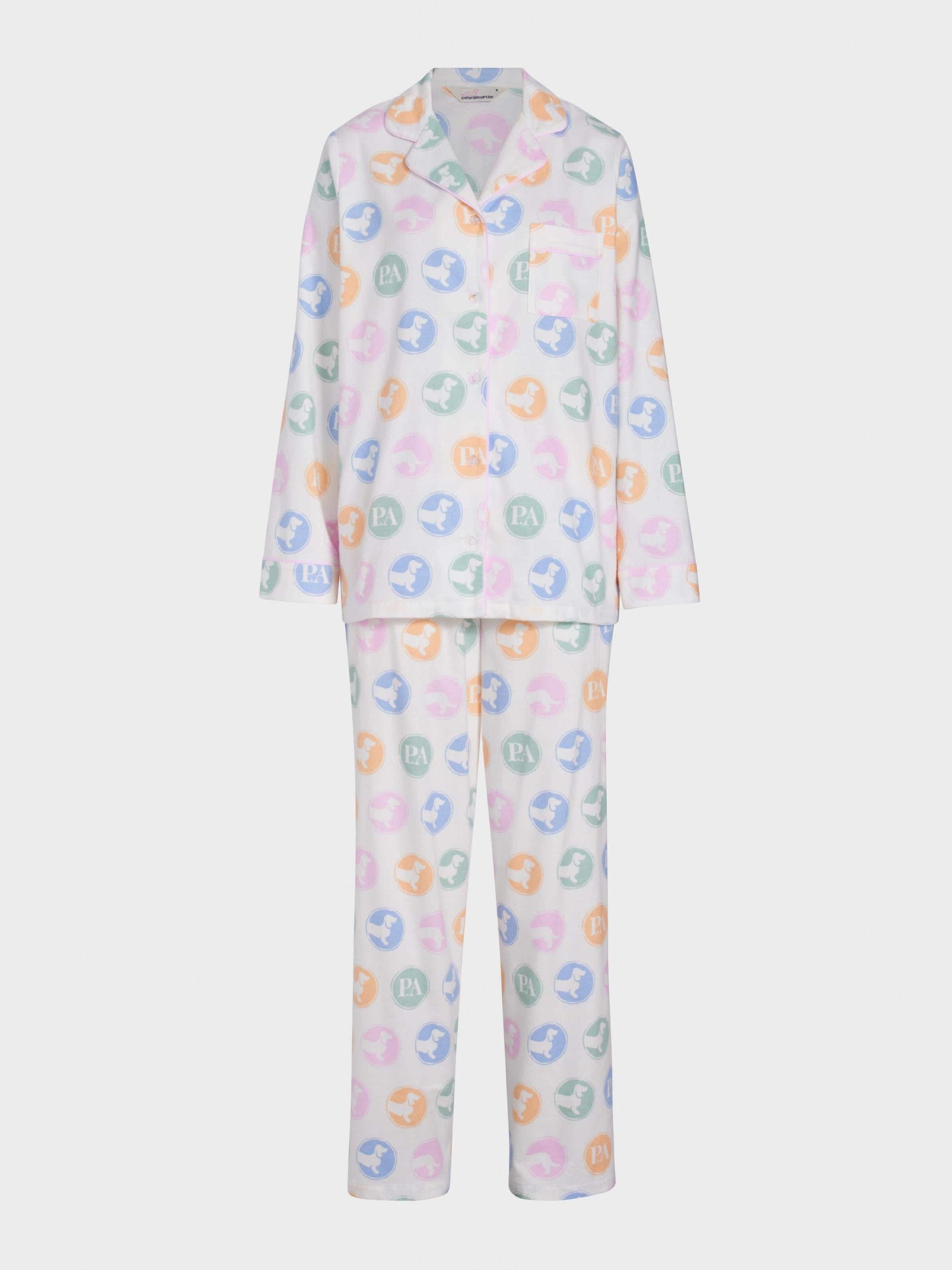 Penny Spot Classic Flannelette Pj Set multi