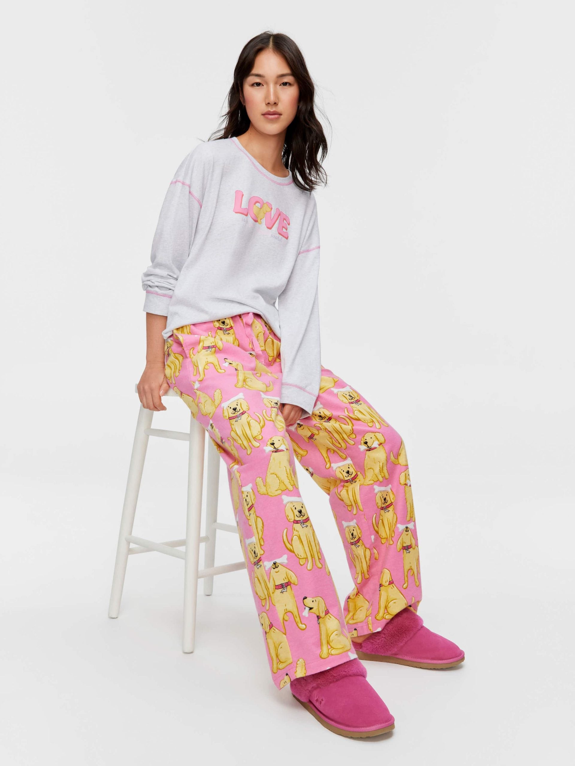 Dog N Bone Classic Flannelette Pj Pant Multi