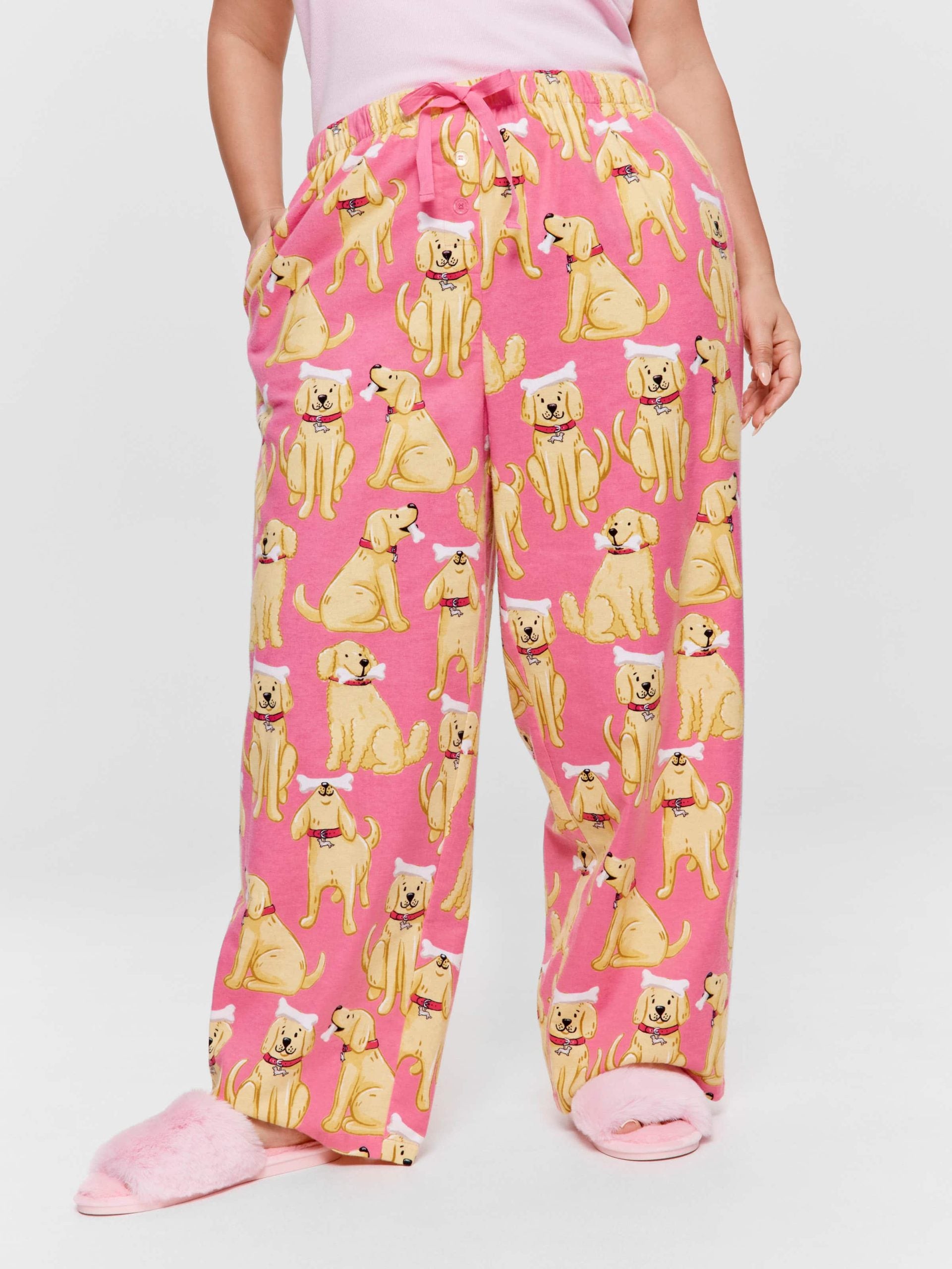 P.A. Plus Dog N Bone Classic Flannelette Pj Pant Multi