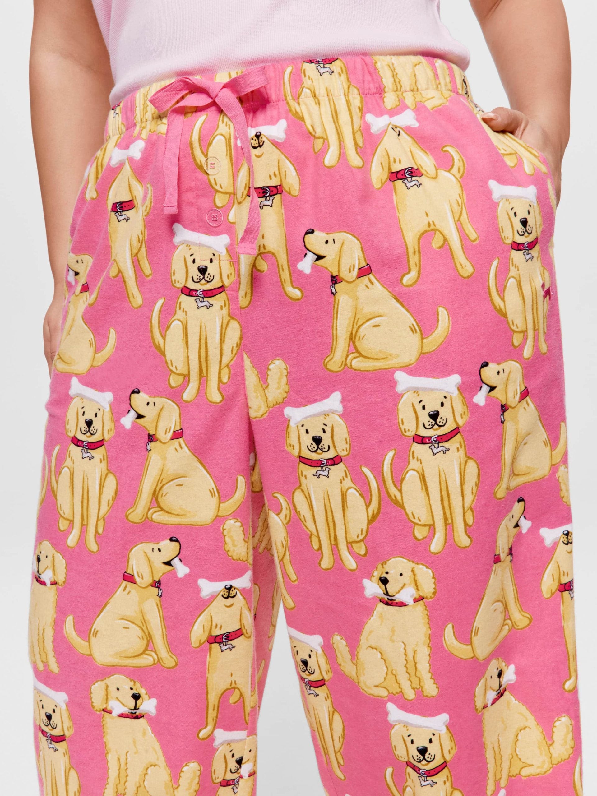 P.A. Plus Dog N Bone Classic Flannelette Pj Pant Multi