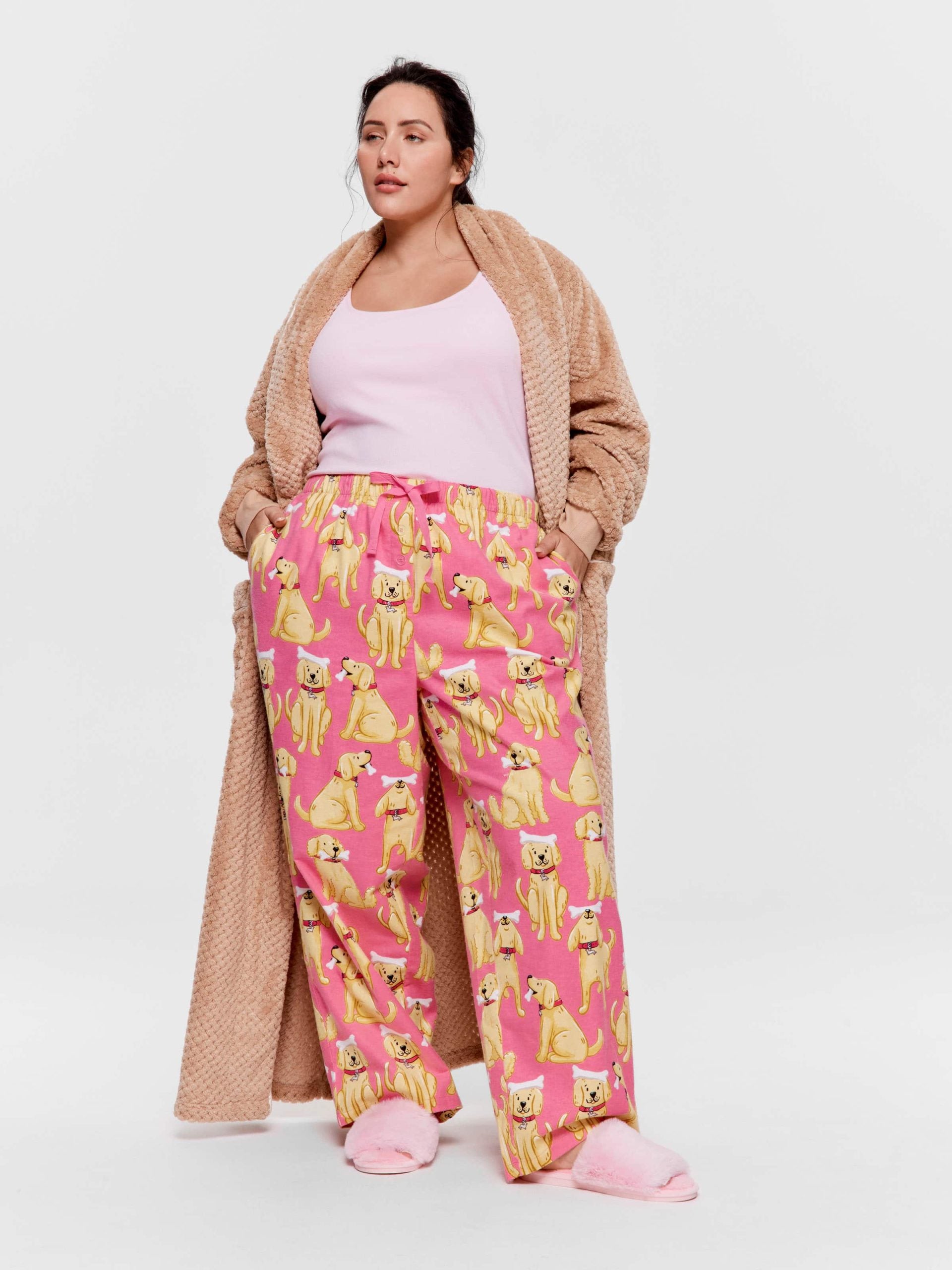P.A. Plus Dog N Bone Classic Flannelette Pj Pant Multi