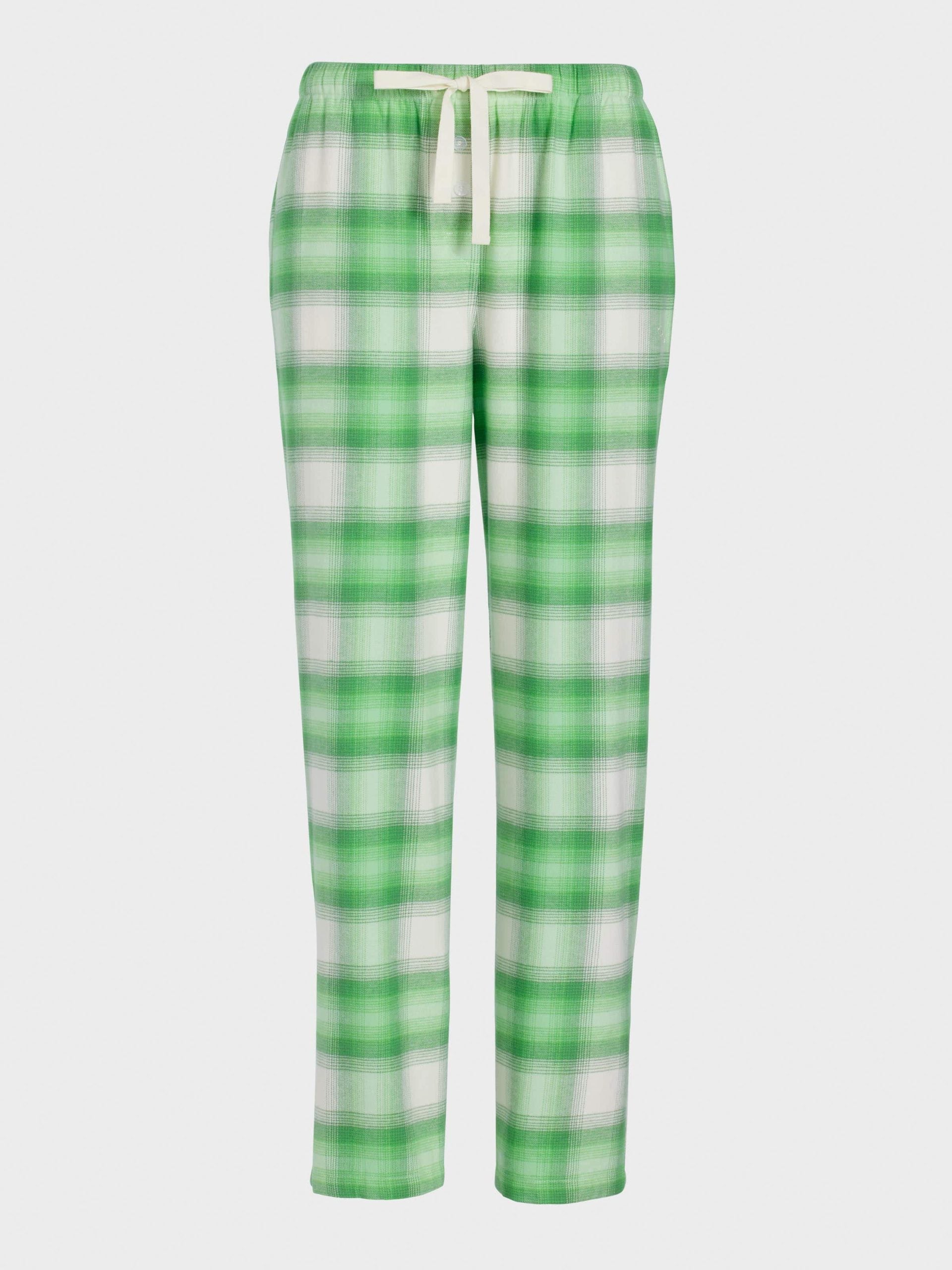Green Check Flannelette Classic Pj Pant multi