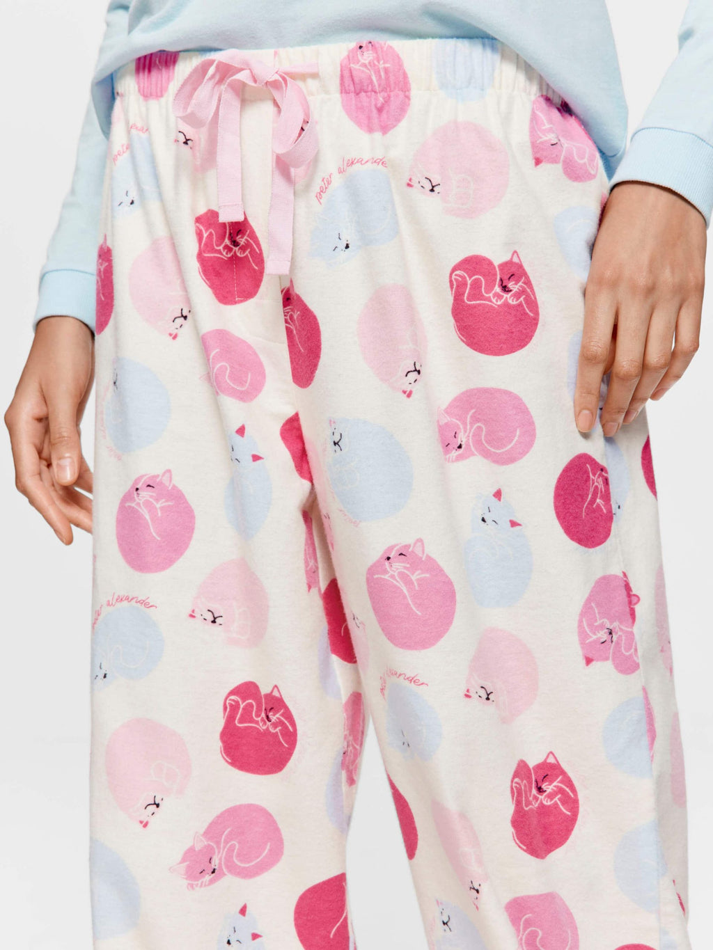 Sleeping Cats Classic Flannelette Pj Pant multi