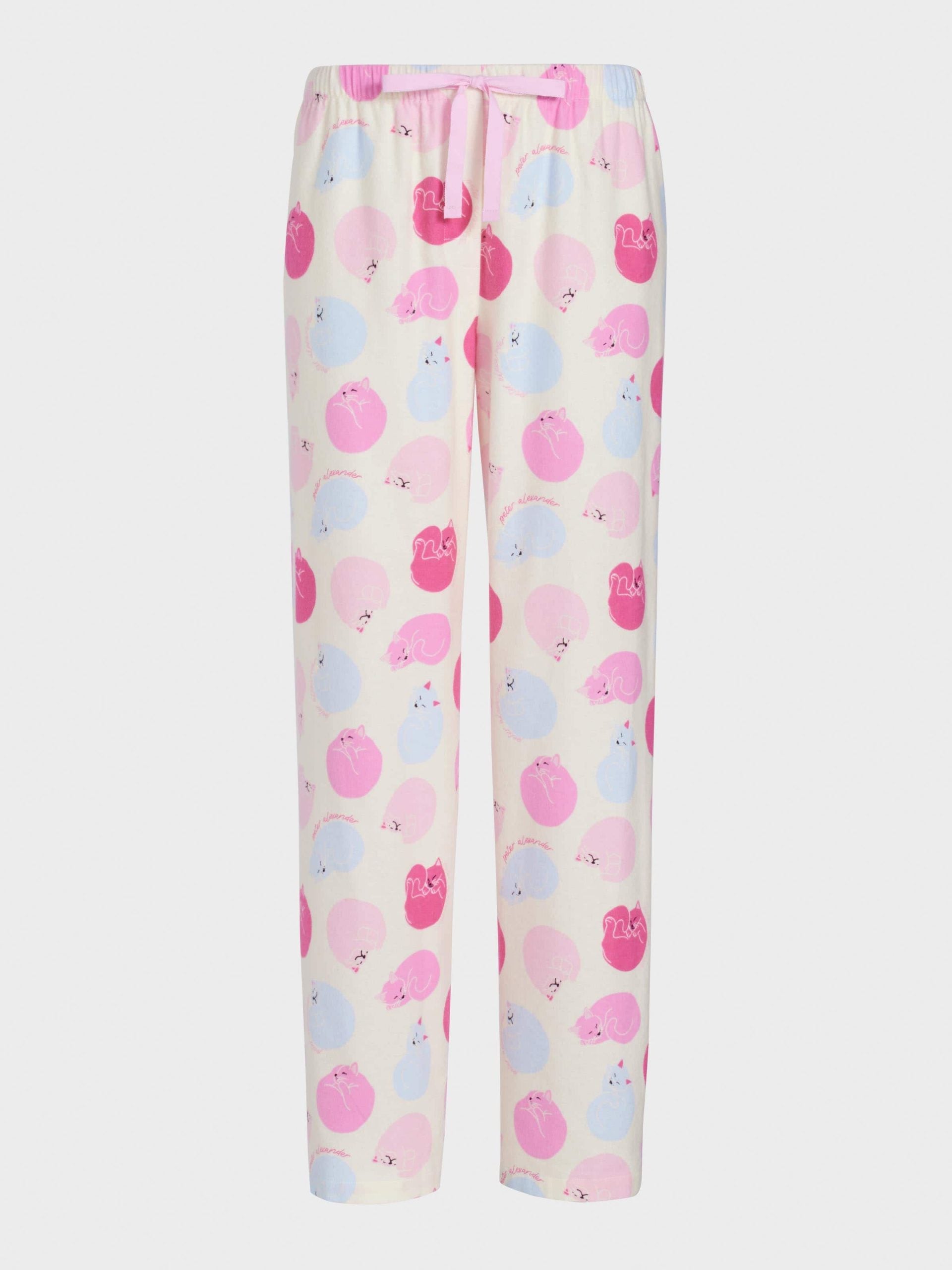 Sleeping Cats Classic Flannelette Pj Pant multi
