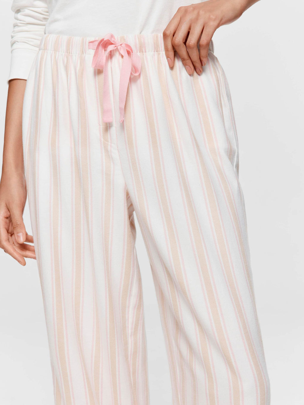 Caramel Stripe Classic Flannelette Pj Pant multi