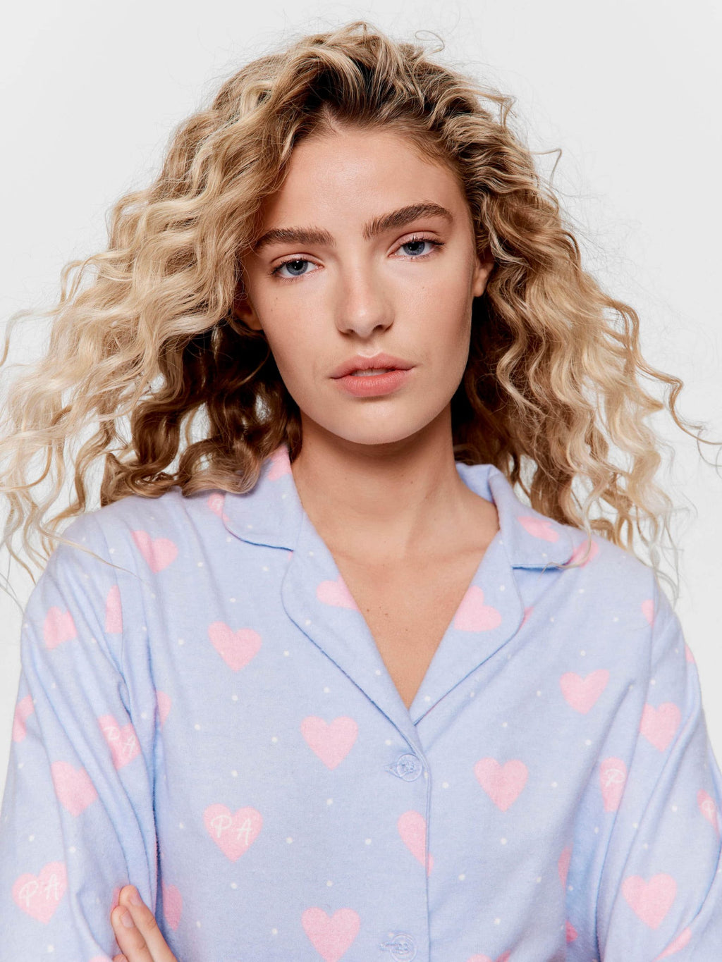 Heart Classic Flannelette Pj Set multi