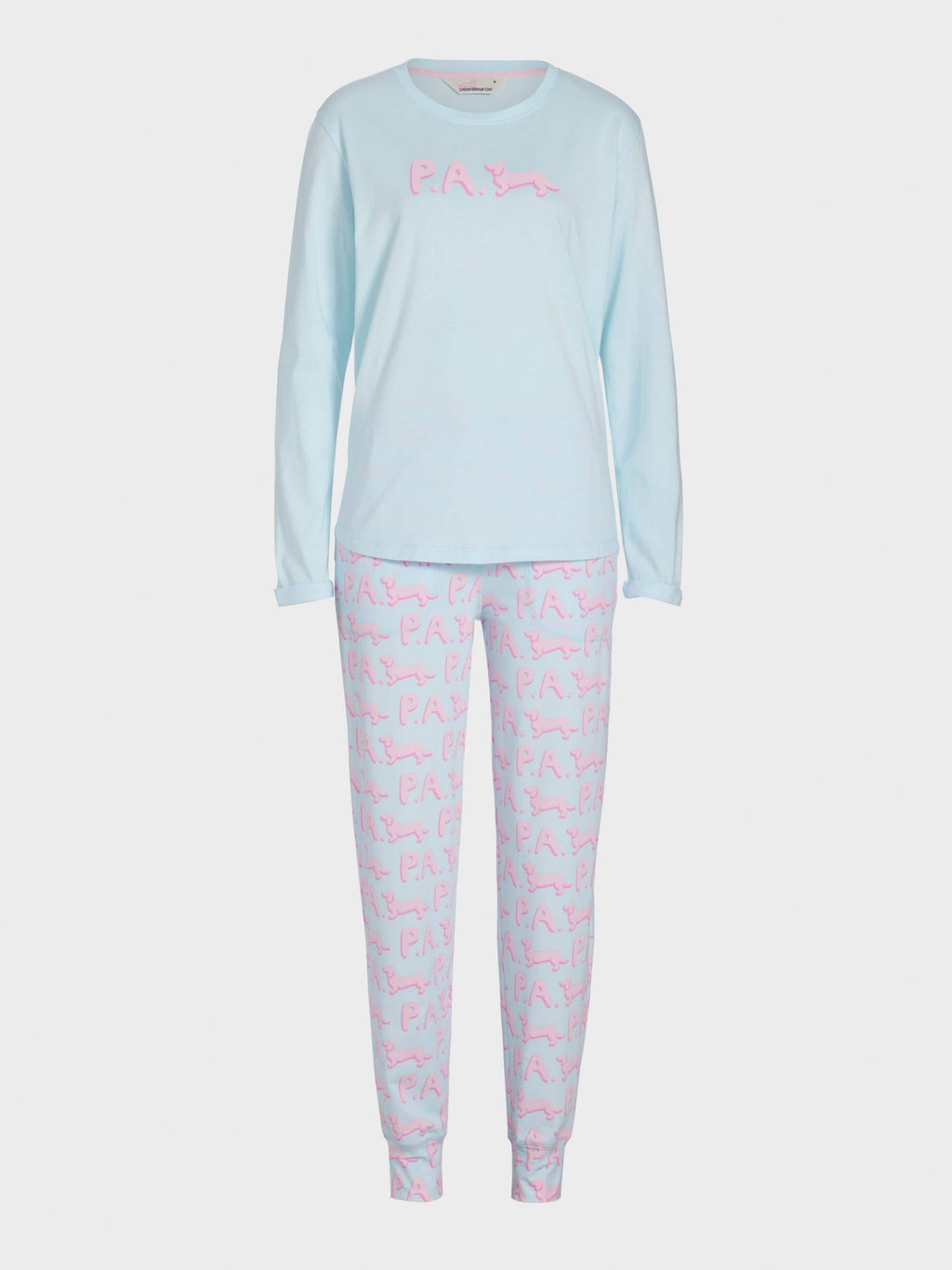 P.A. Branded Long Pj Set multi