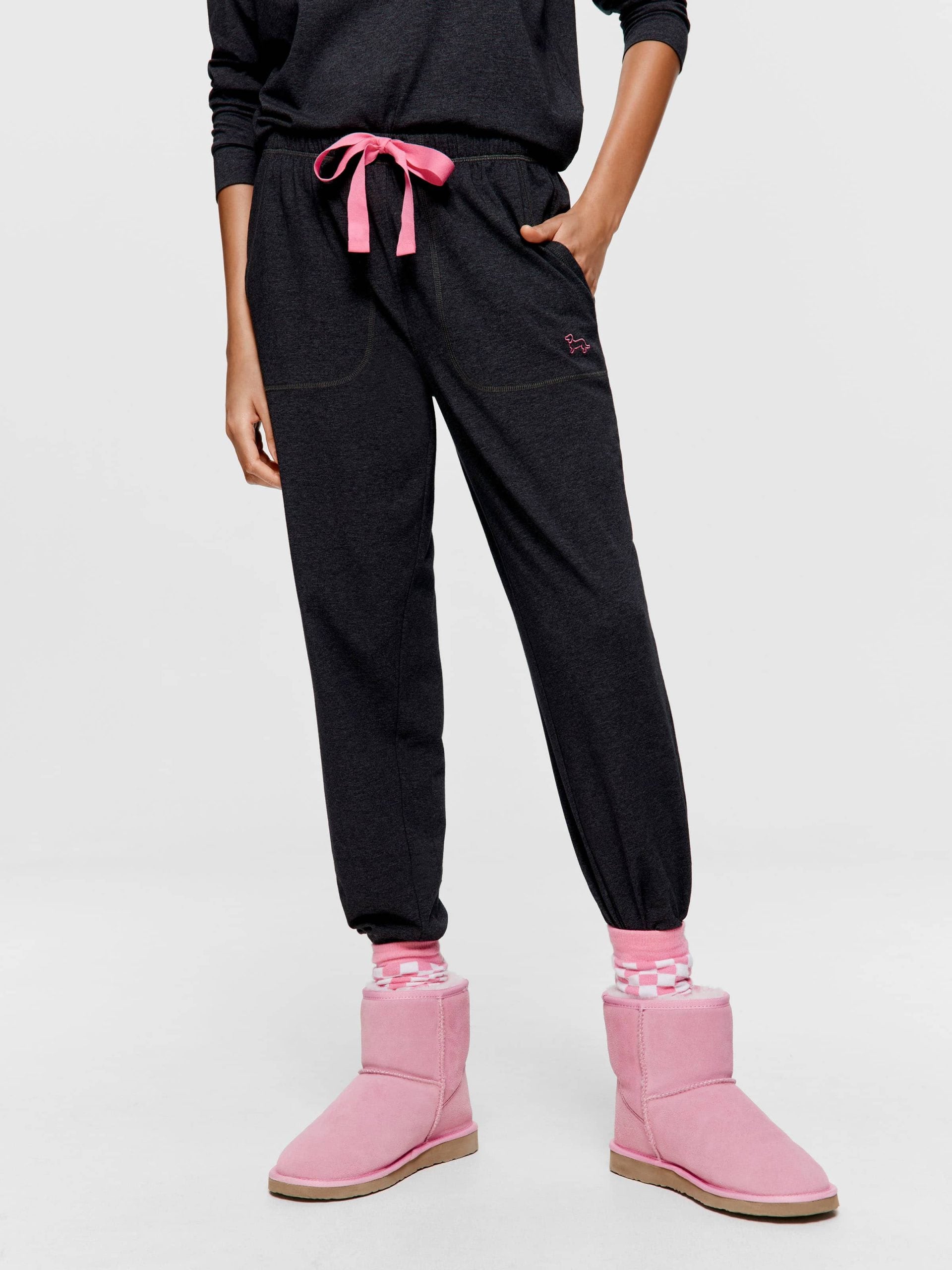 Charcoal Marle Easy Pj Pant charcoal