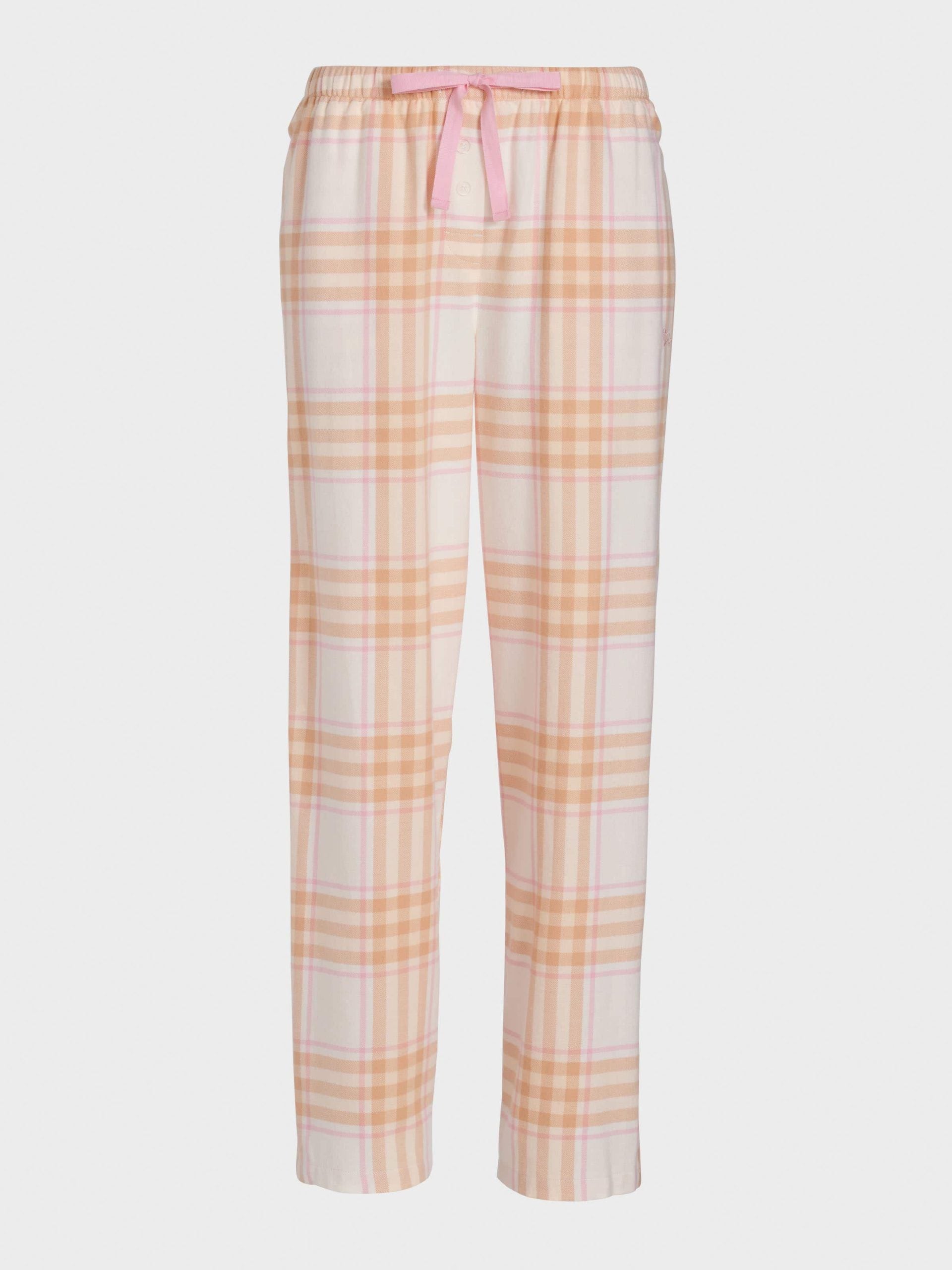 Caramel Check Classic Flannelette Pj Pant multi