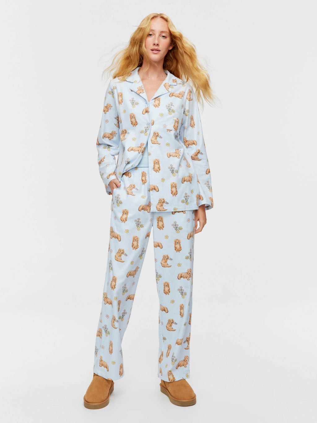 Painted Penny Classic Flannelette Pj Set Multi