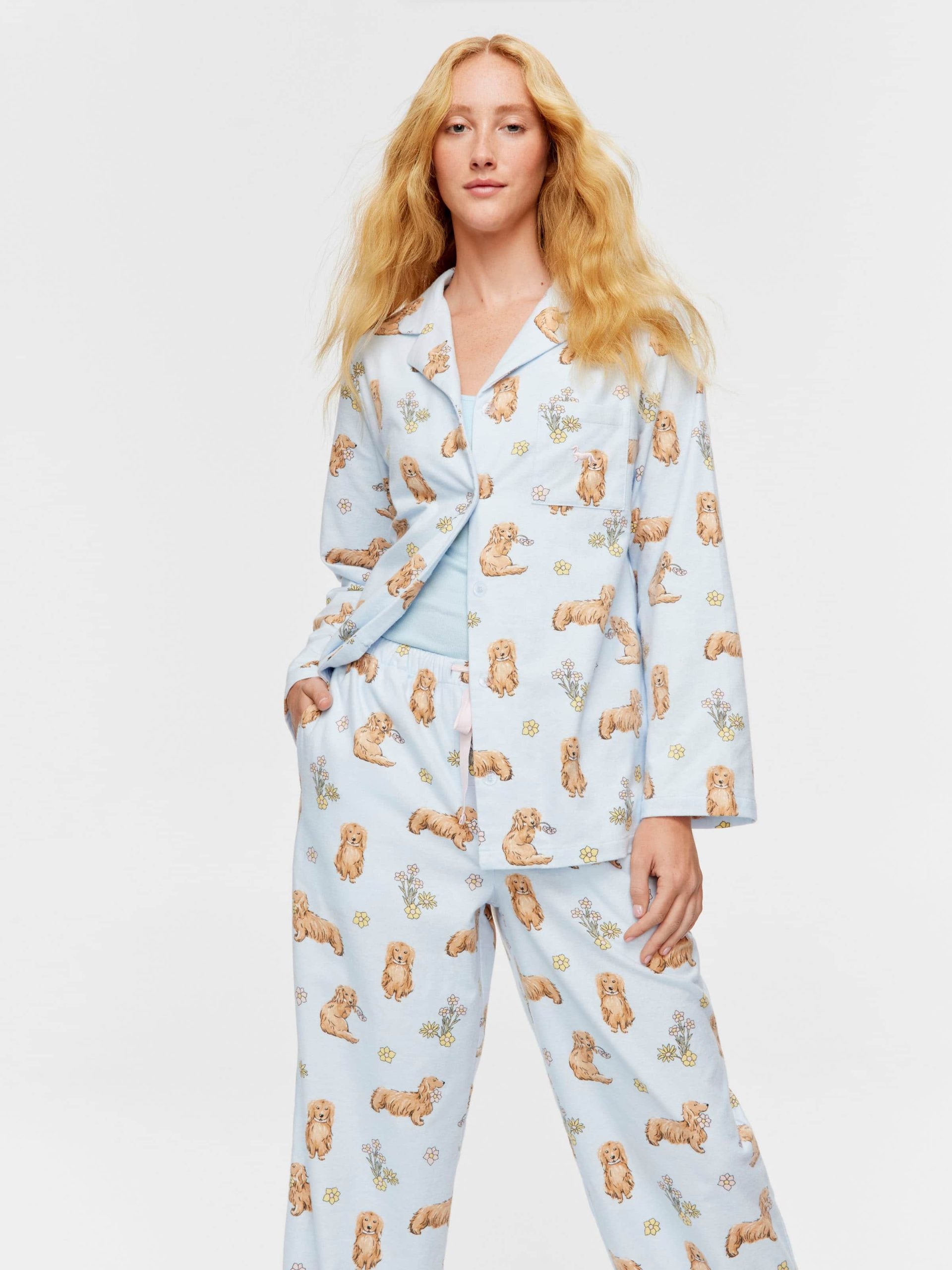 Painted Penny Classic Flannelette Pj Set Multi