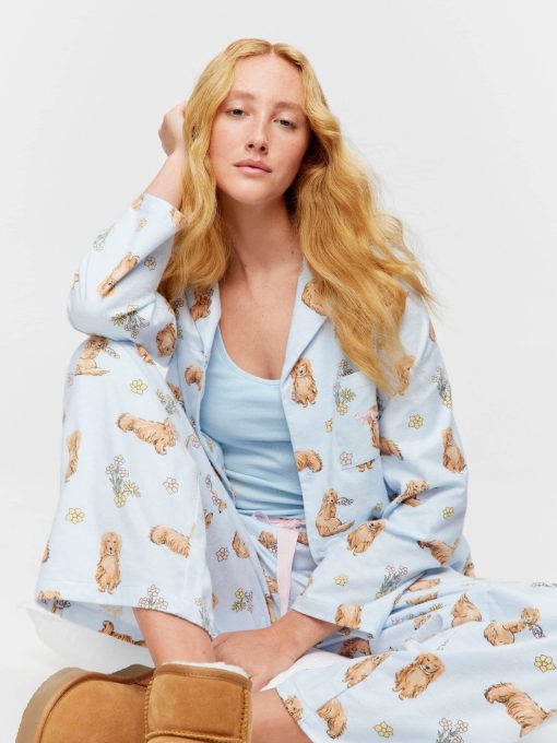 Painted Penny Classic Flannelette Pj Set multi