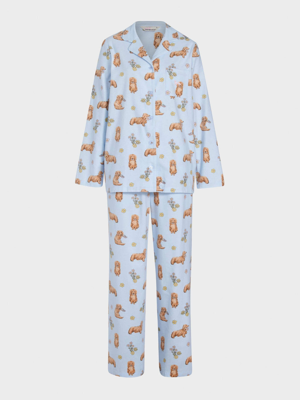 Painted Penny Classic Flannelette Pj Set Multi