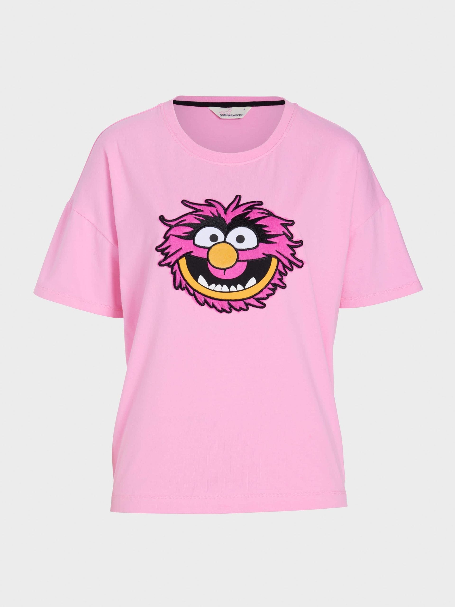 The Muppets Animal Tee pink