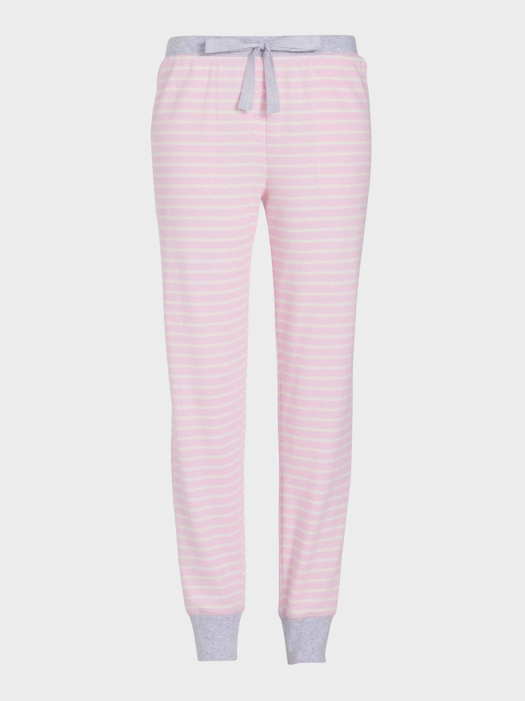 Pink Waffle Stripe Easy Pj Pant multi