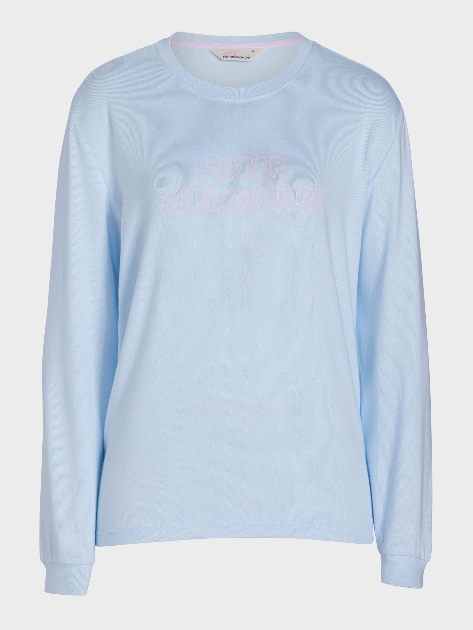 Blue Plush Sweater paleblue