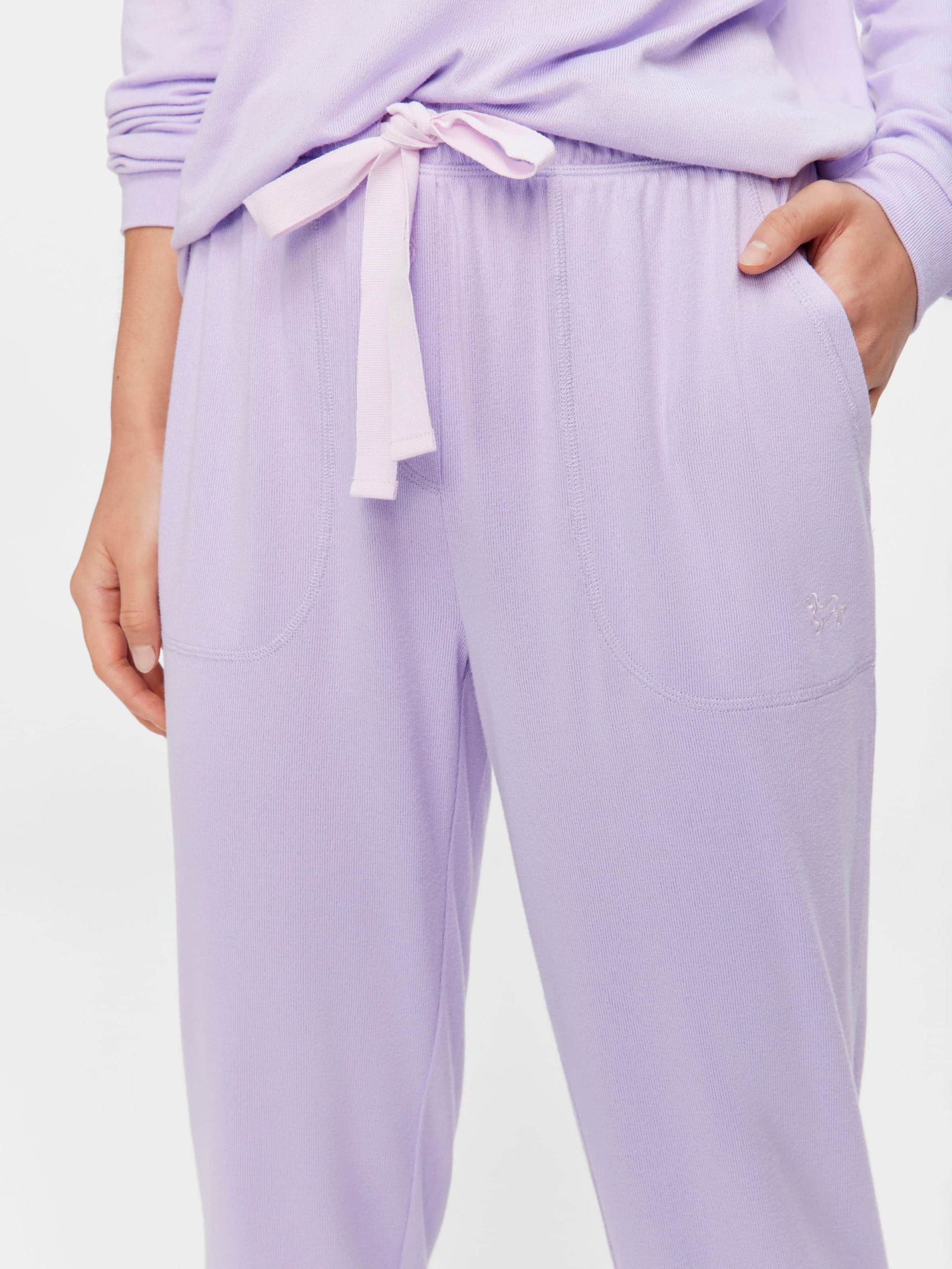 Lilac Plush Easy Pj Pant lilac