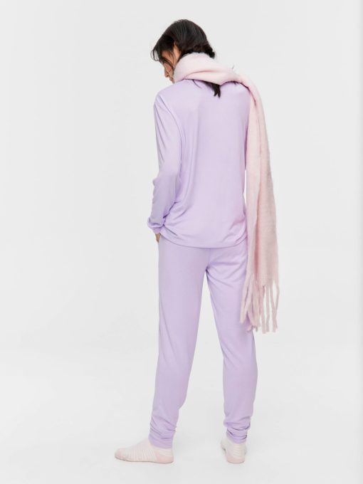 Lilac Plush Easy Pj Pant lilac