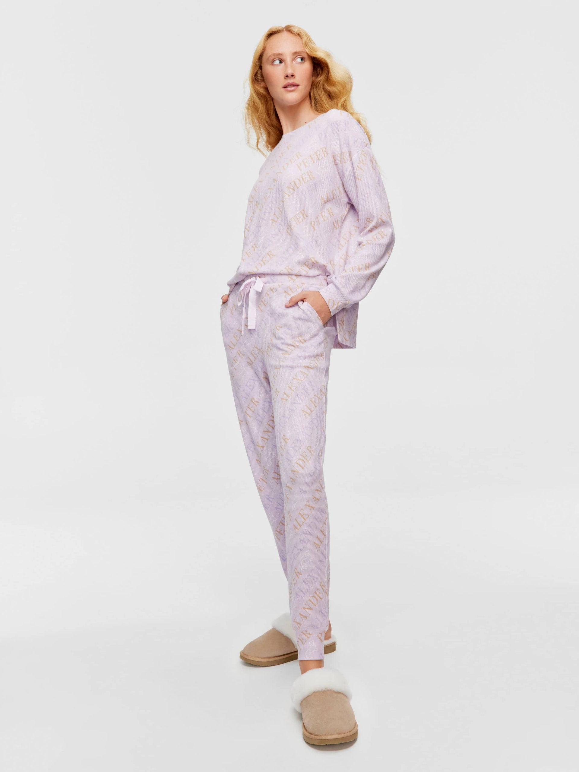Waffle Logo Easy Pj Pant multi