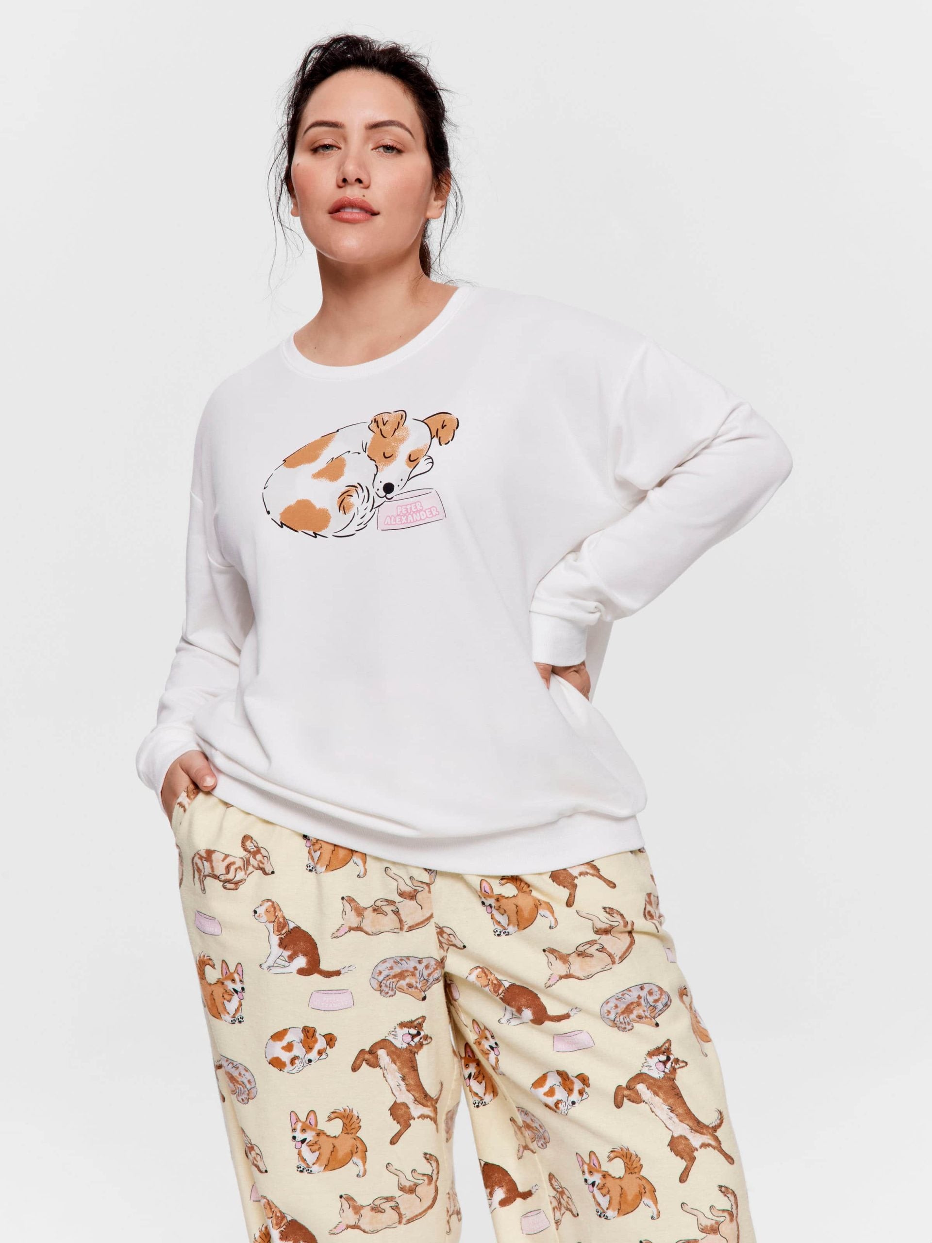 P.A. Plus Doggie Sweater Cream