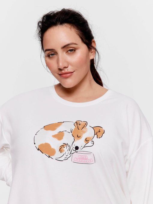 P.A. Plus Doggie Sweater Cream