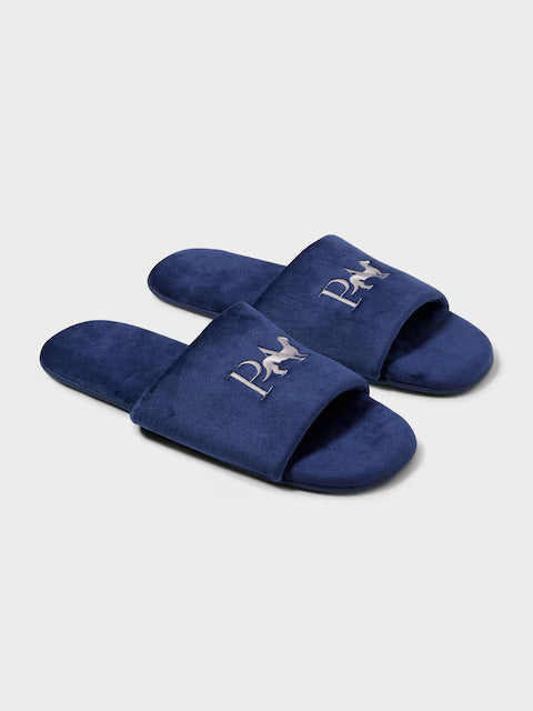Mens Penny Logo Plush Slide
