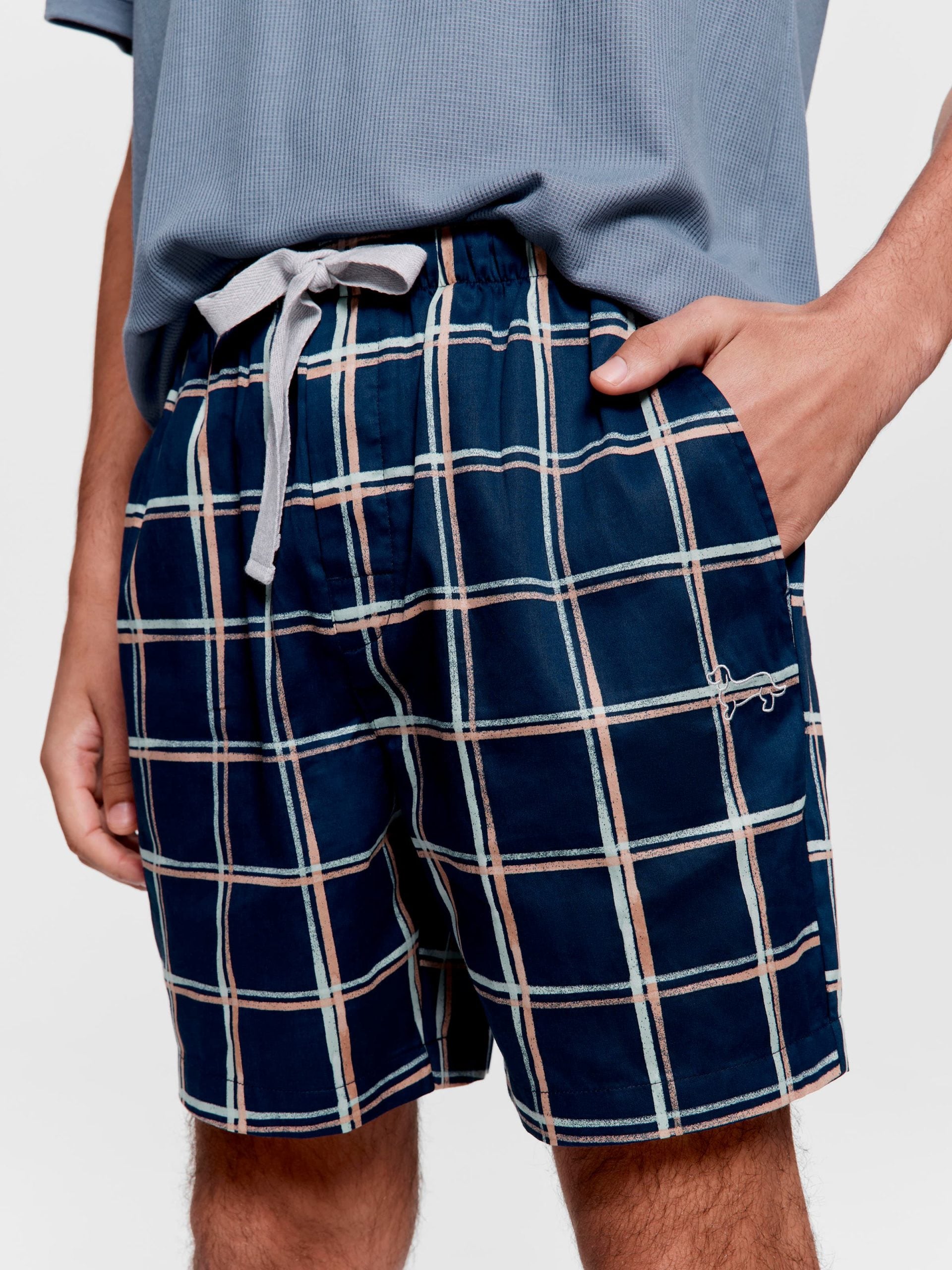 Windowpane Mid Short multi