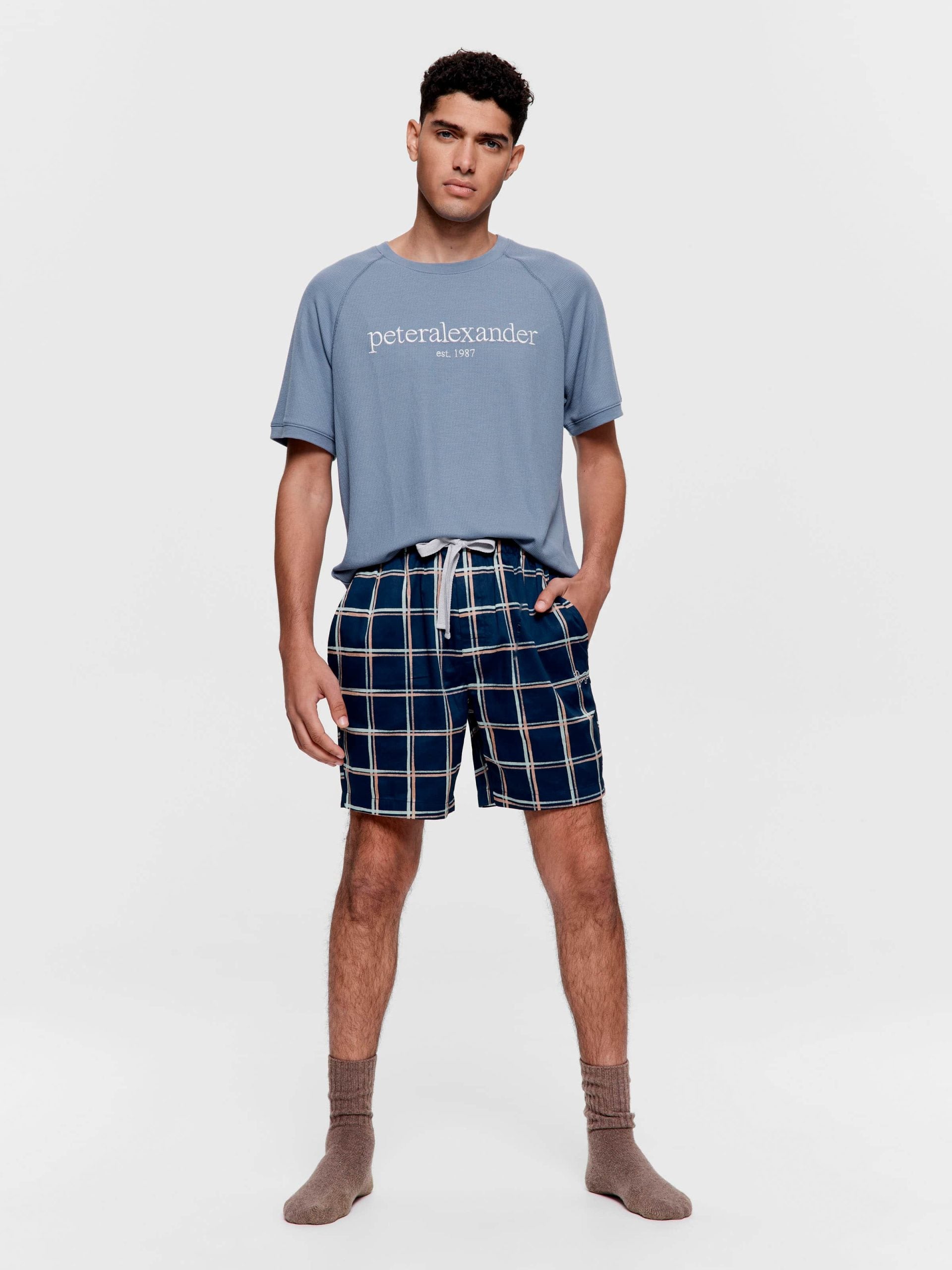 Windowpane Mid Short multi