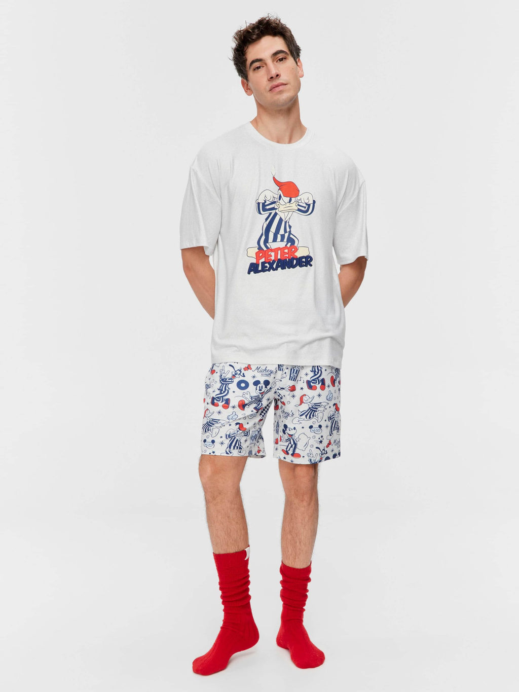 Donald Duck Tee Grey Marle