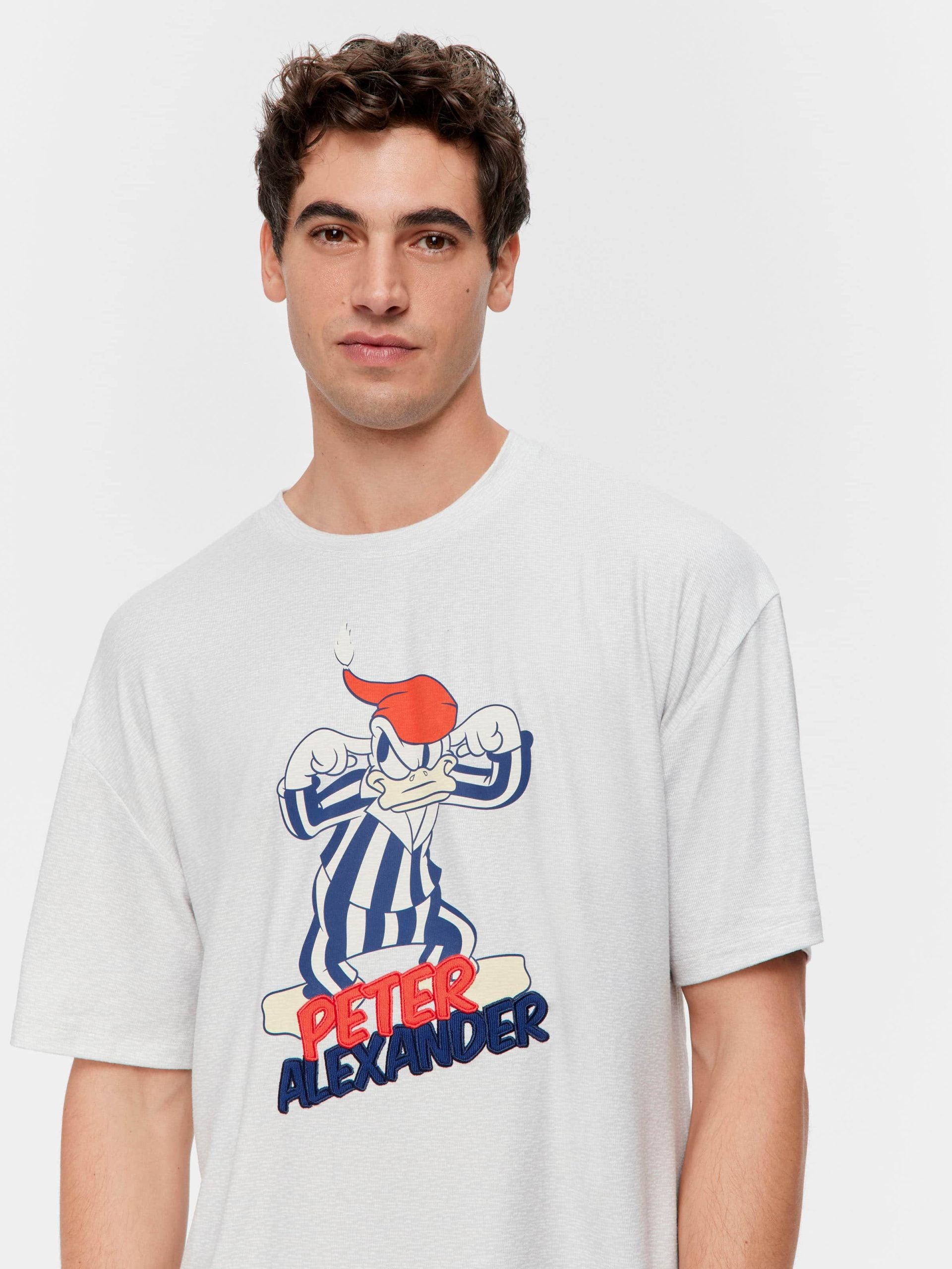 Donald Duck Tee Grey Marle