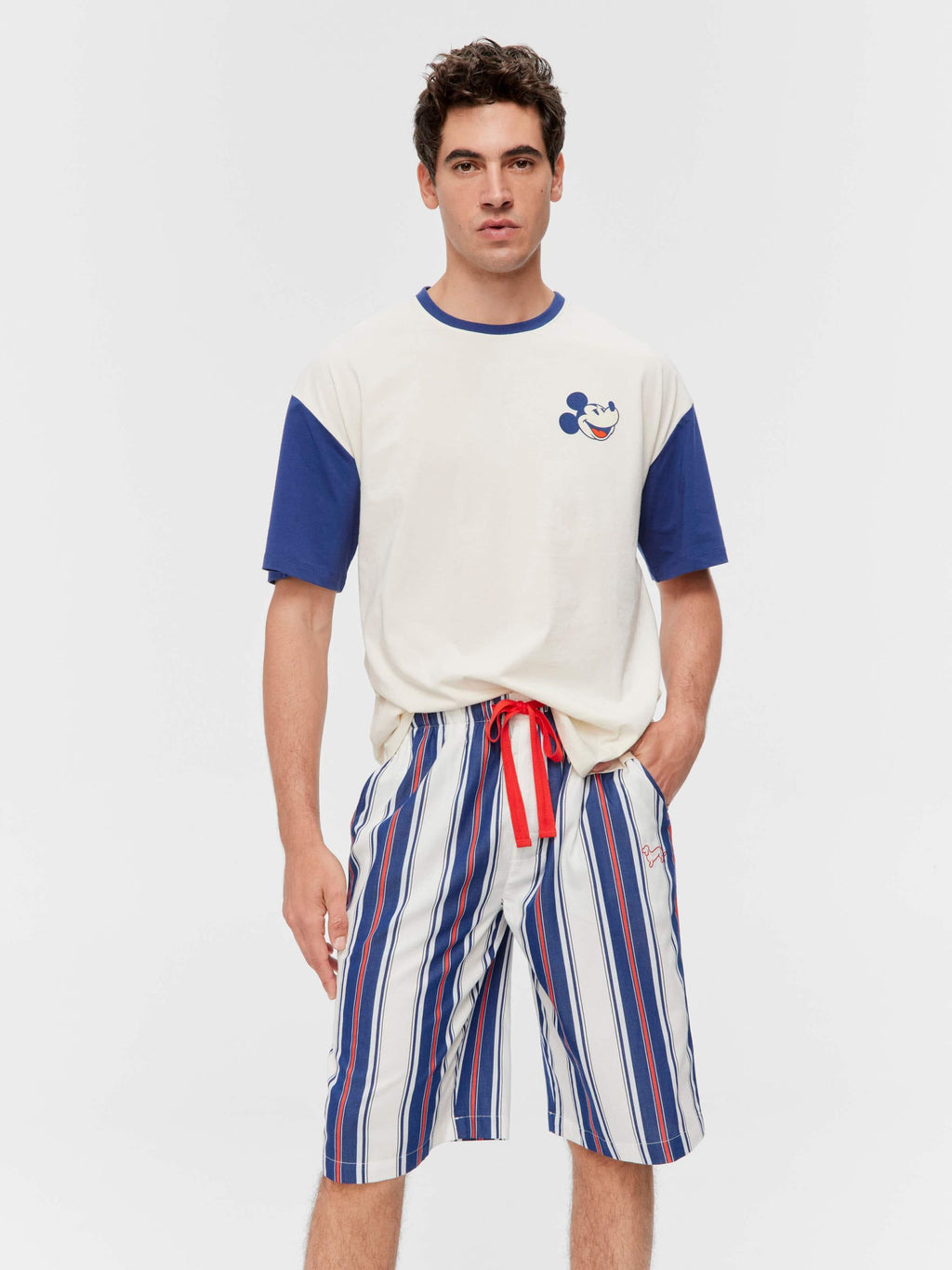 Mattress Stripe Sleep Short Multi