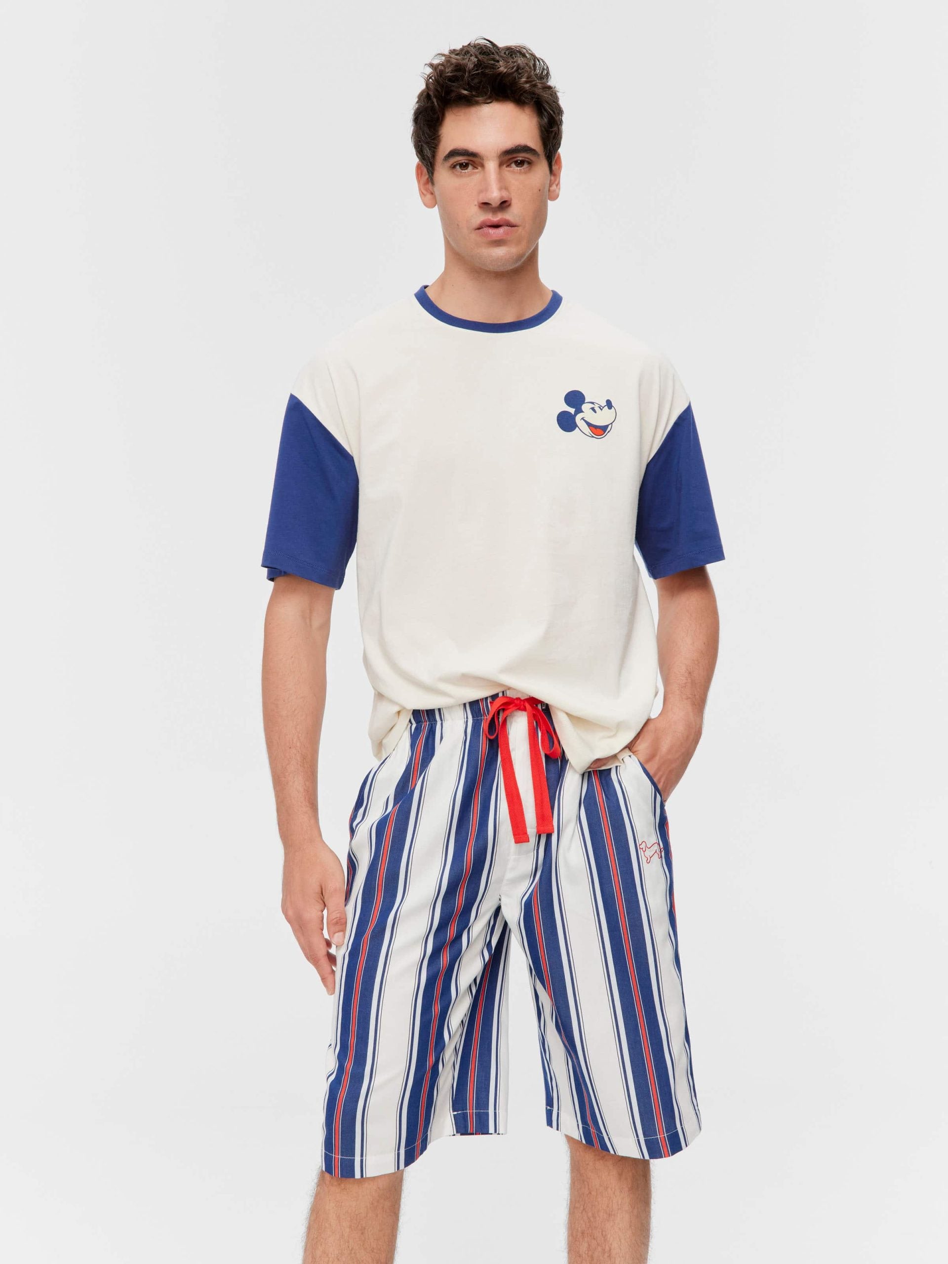 Mattress Stripe Sleep Short Multi