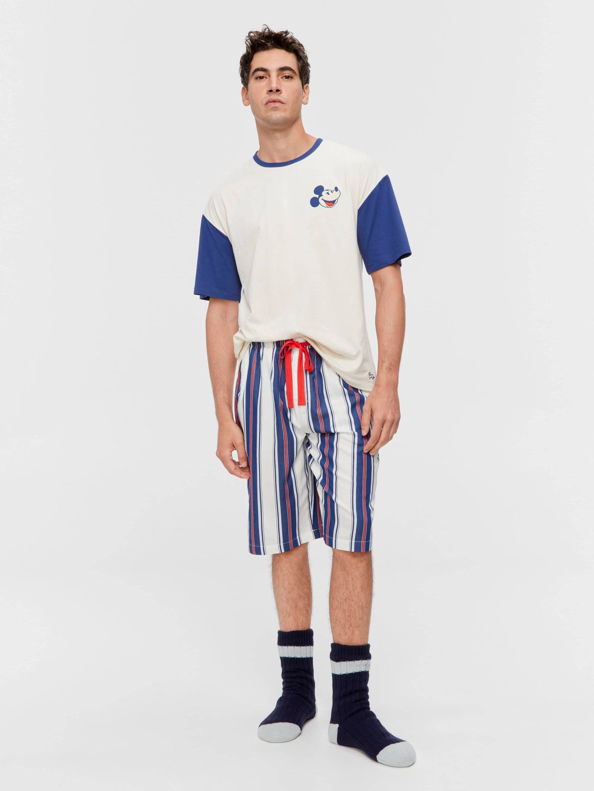 Mattress Stripe Sleep Short Multi
