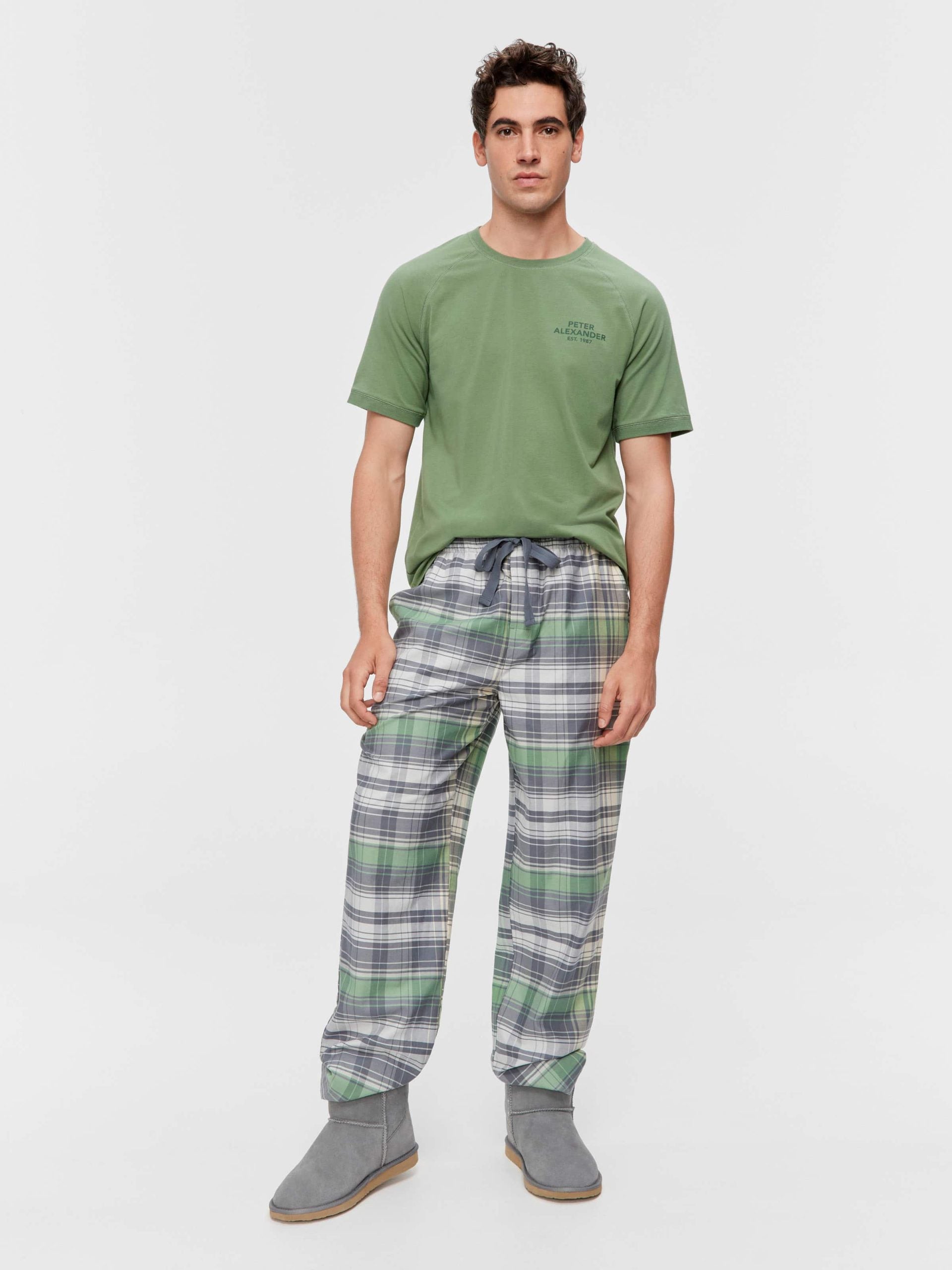 Cowboy Check Classic Pj Pant Multi