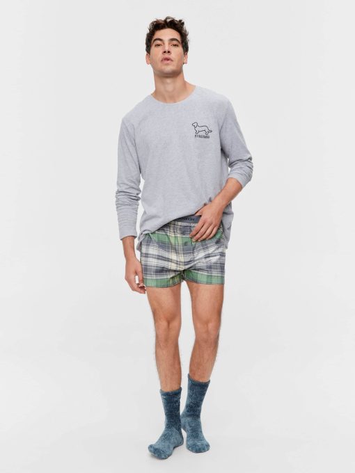 Cowboy Check Boxer Short Multi