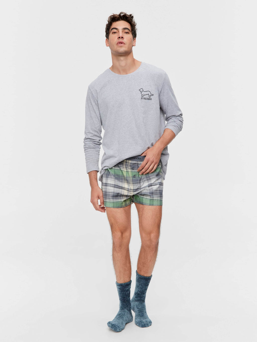 Cowboy Check Boxer Short Multi