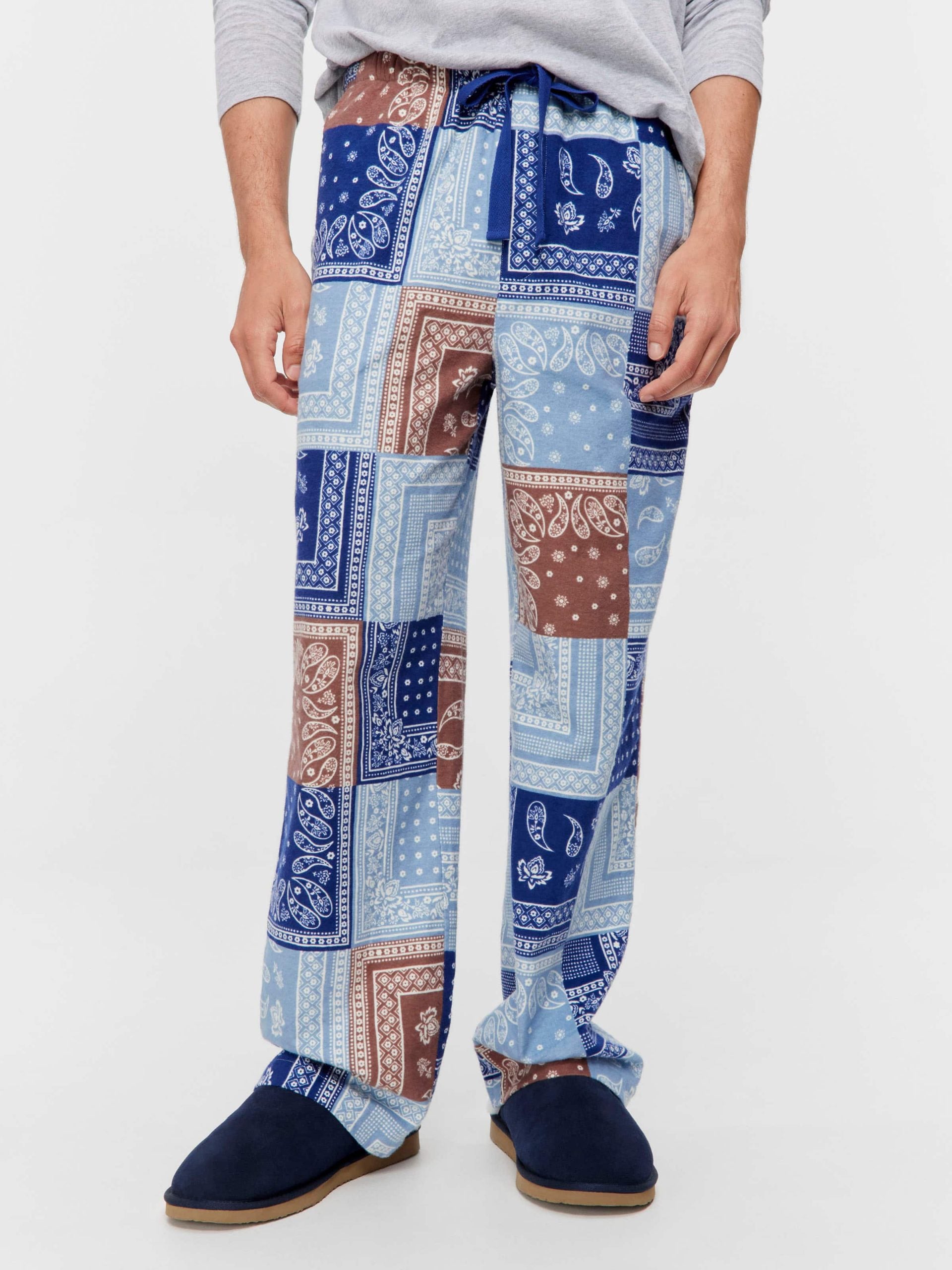 Bandana Flannelette Classic Pj Pant Multi