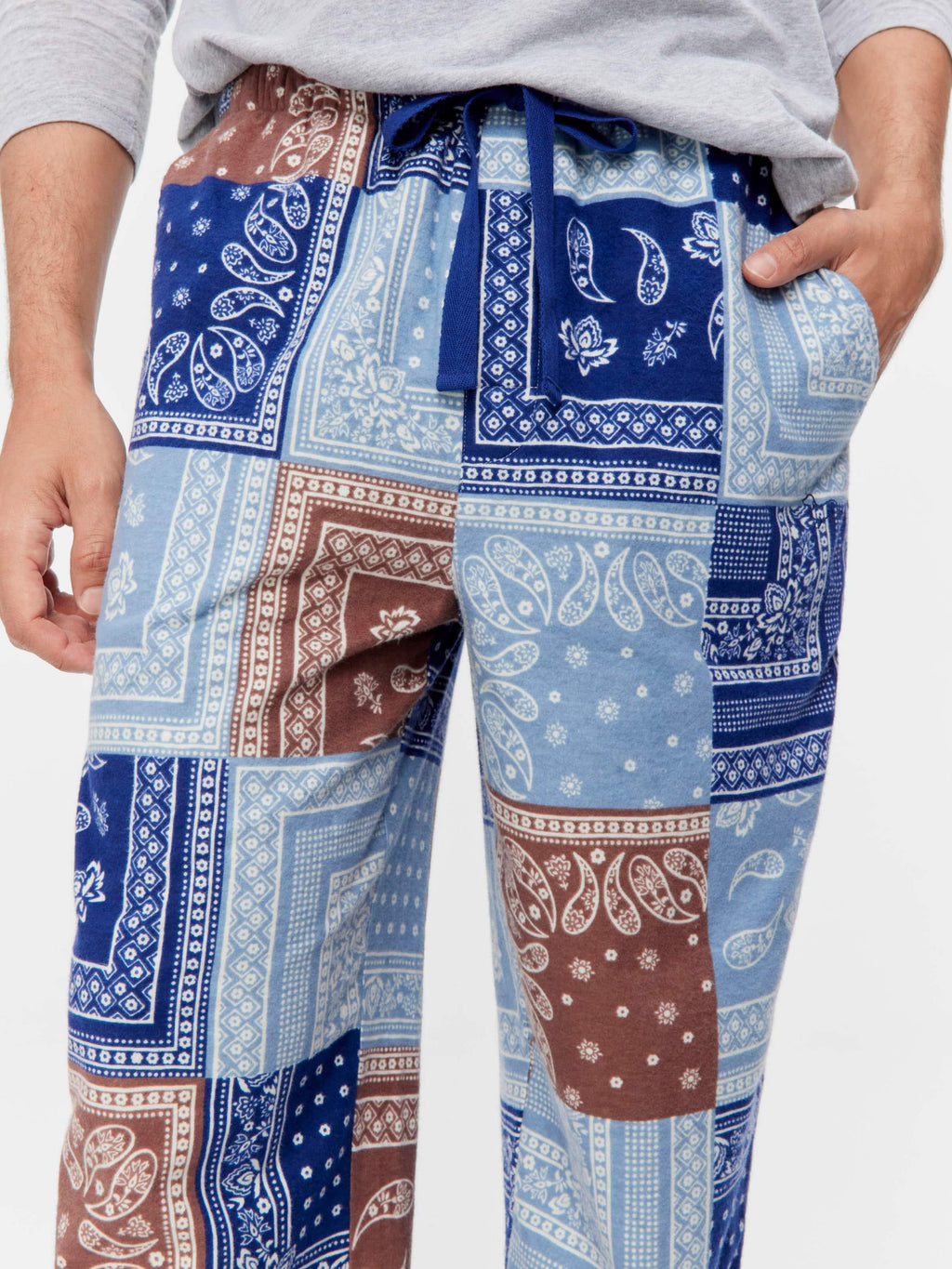 Bandana Flannelette Classic Pj Pant Multi
