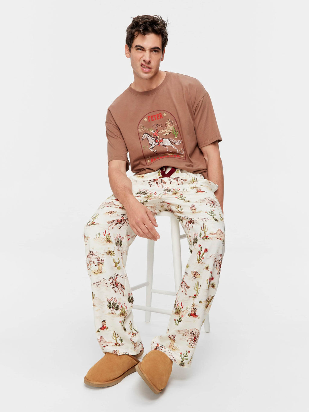 Old Western Classic Pj Pant Multi