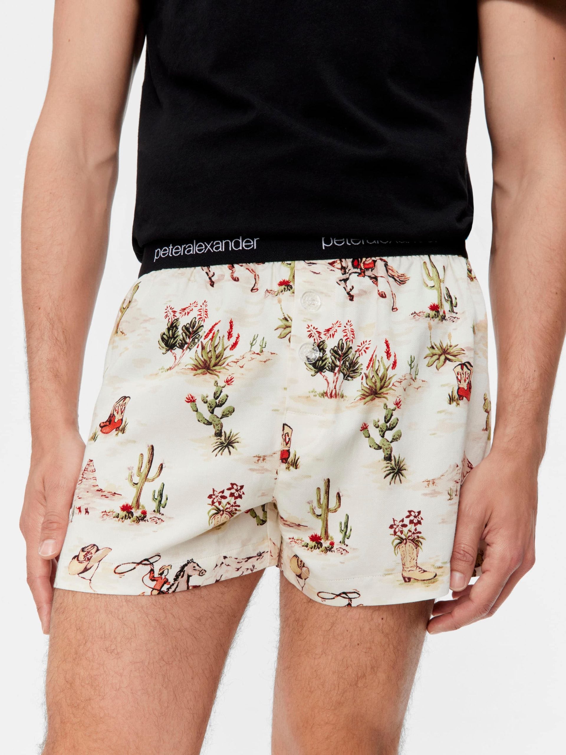 Old Western Boxer Short Multi