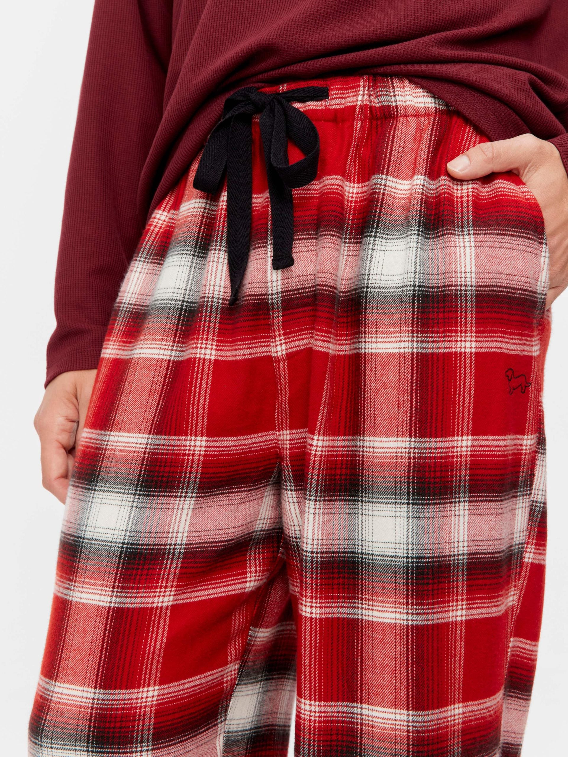Western Check Classic Pj Pant Multi