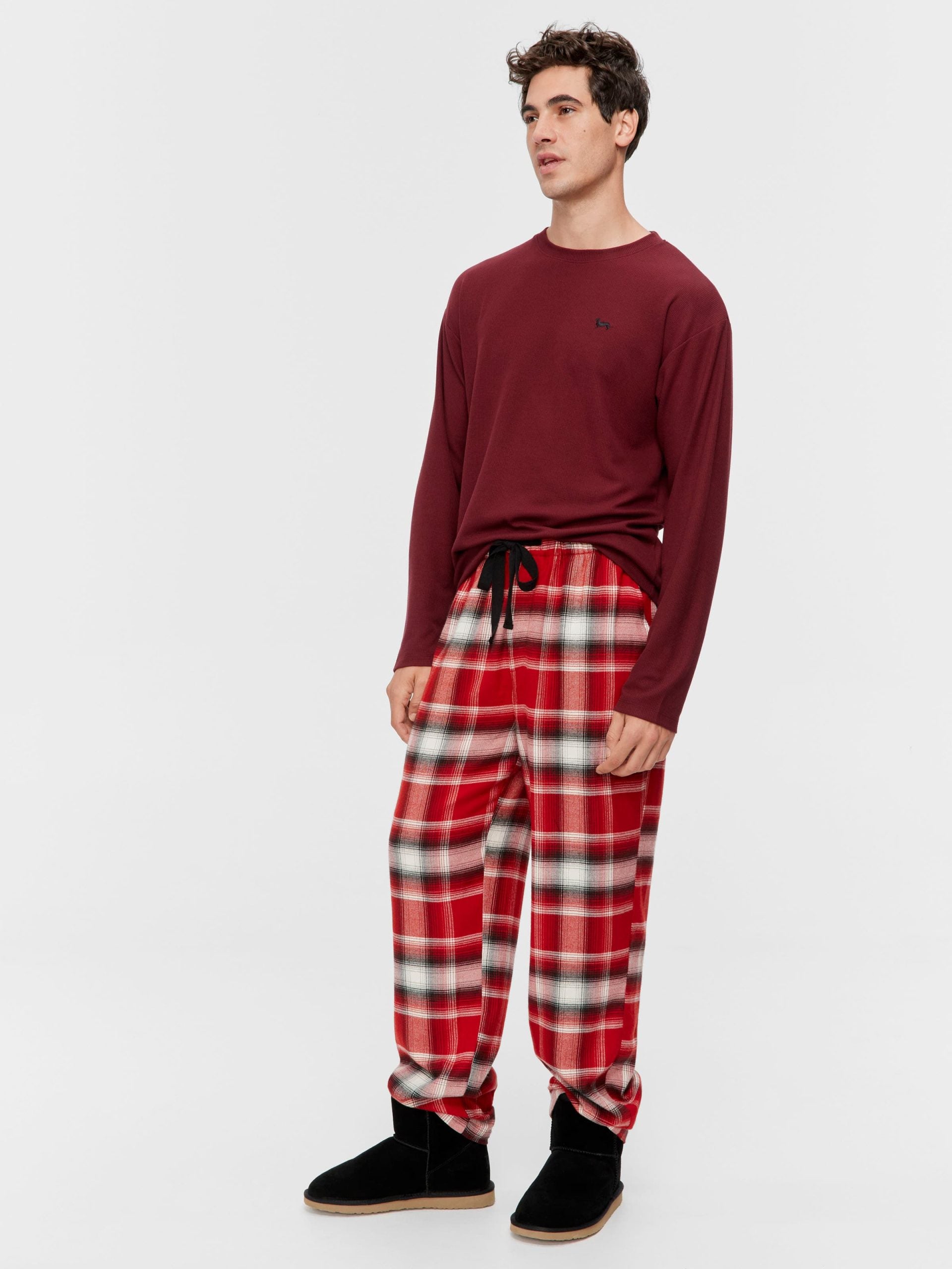 Western Check Classic Pj Pant Multi