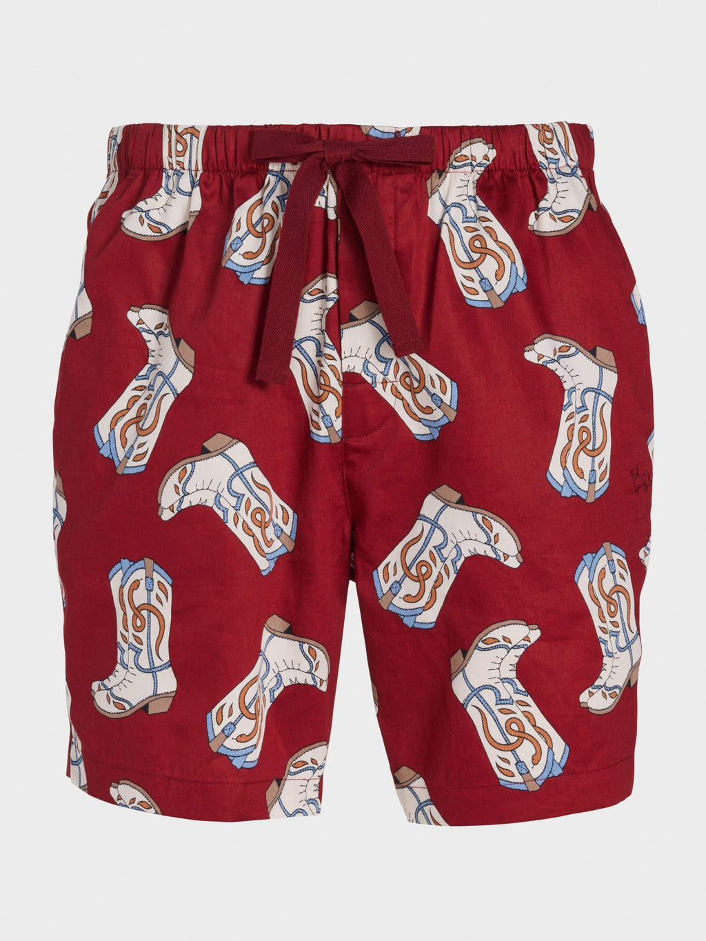 Cowboy Boots Mid Short Multi