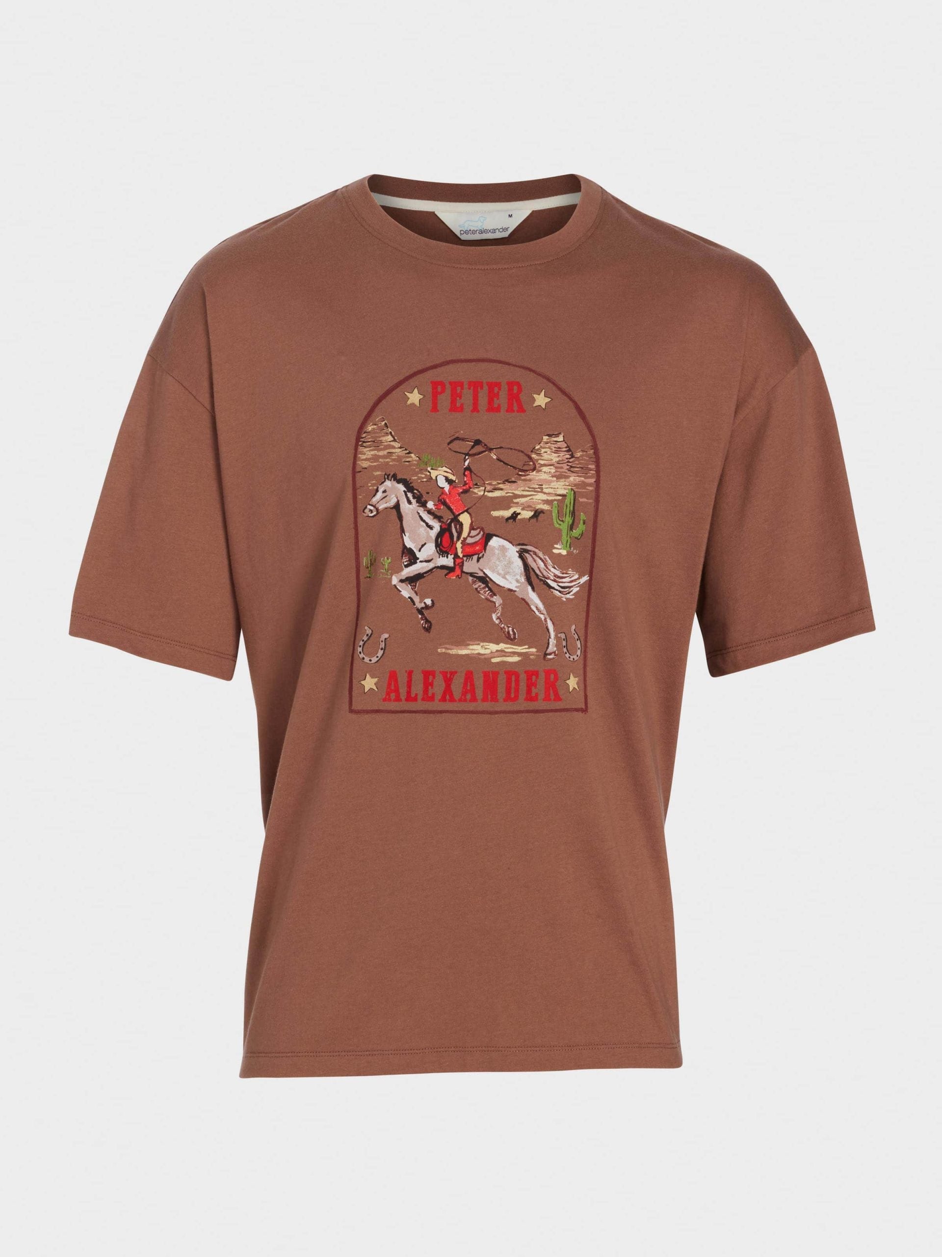 Cowboy Tee Brown