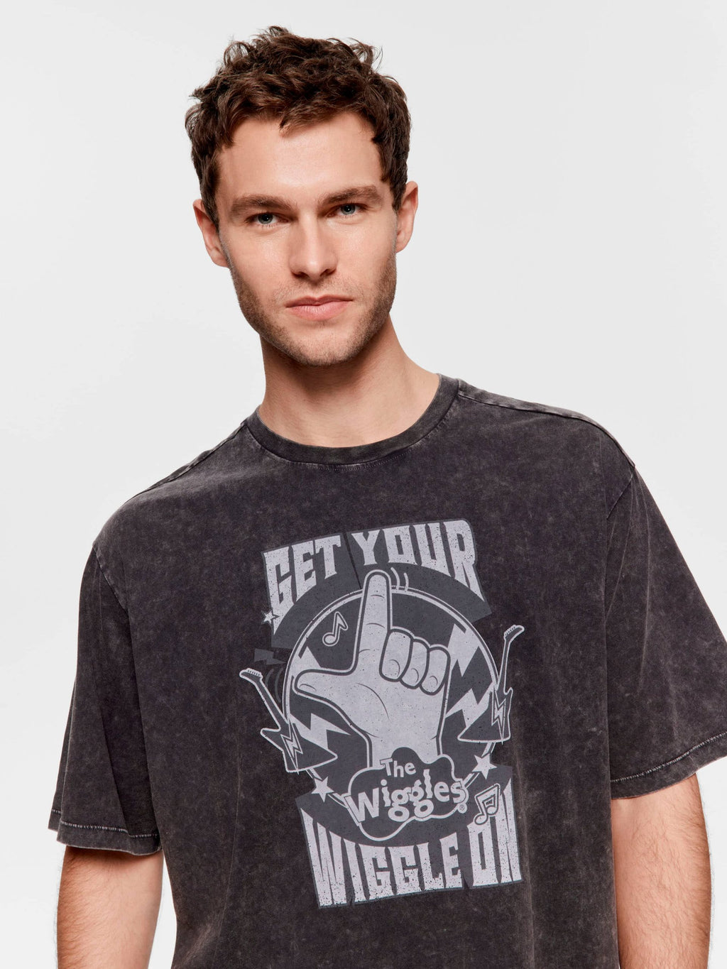 Get Your Wiggle On Tee Charcoal