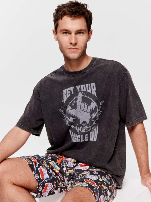 Get Your Wiggle On Tee Charcoal
