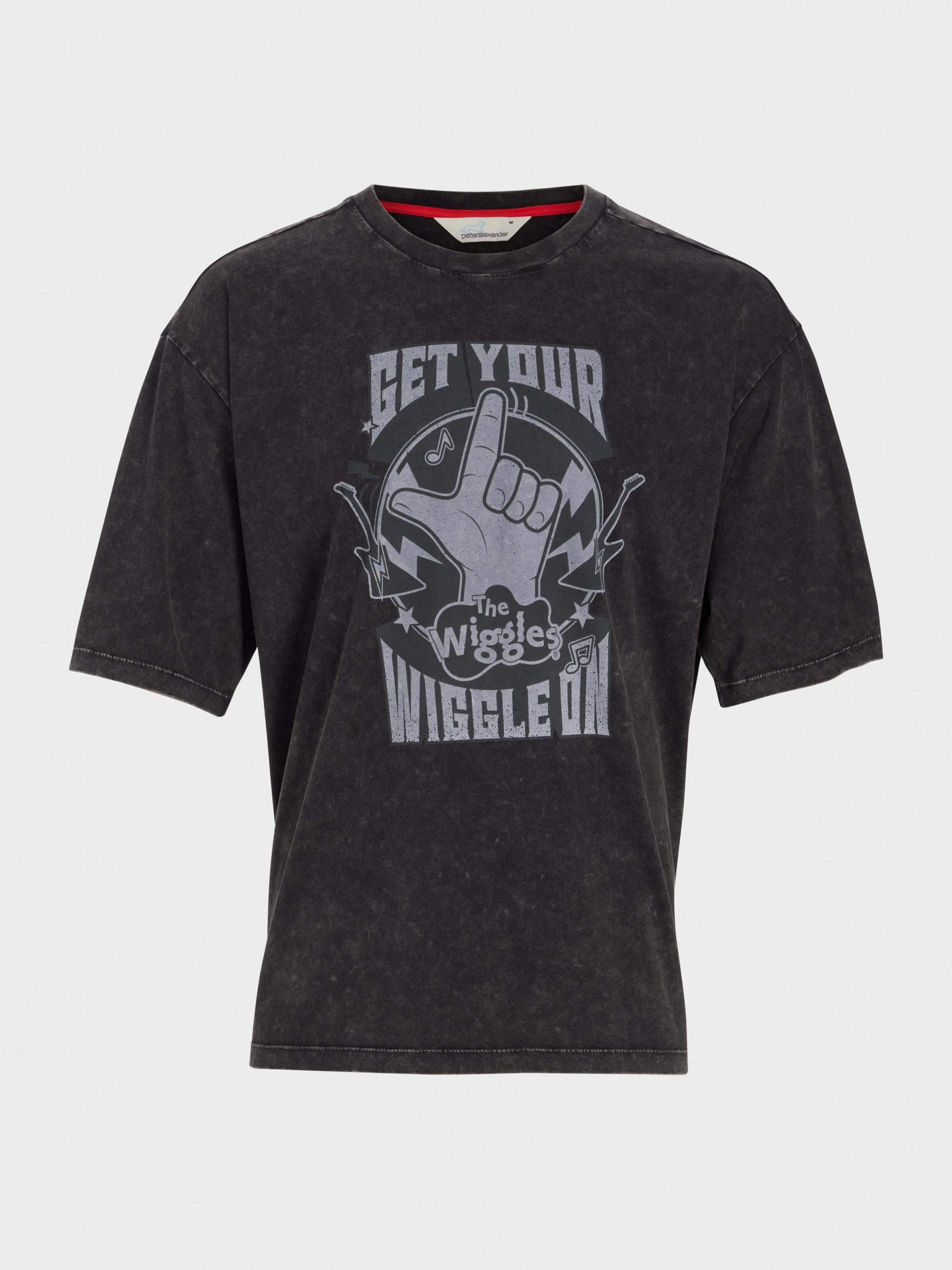 Get Your Wiggle On Tee Charcoal